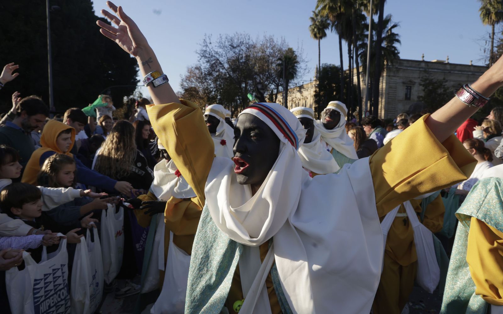 Las imágenes de la Cabalgata de los Reyes Magos en Sevilla