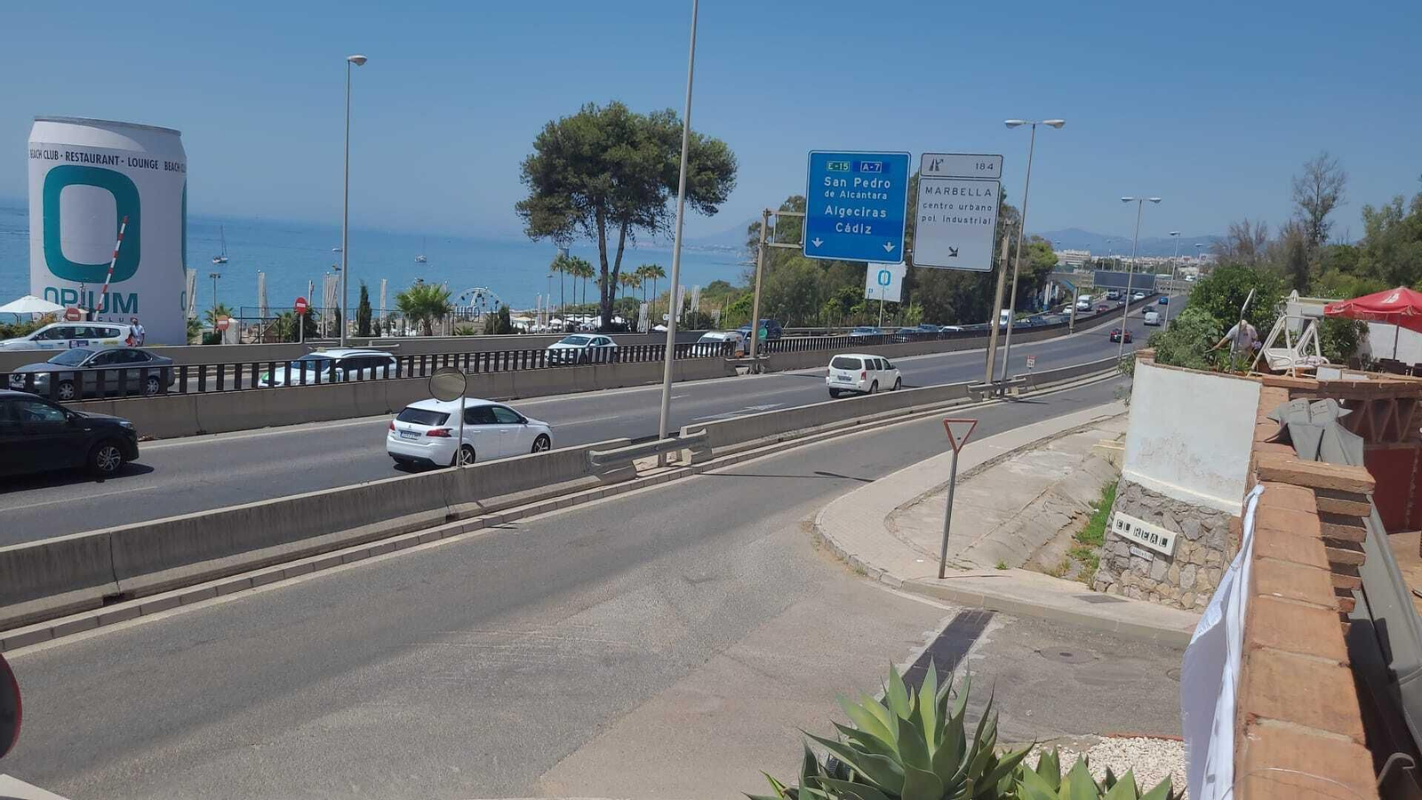 La urbanización El Real, en Marbella.