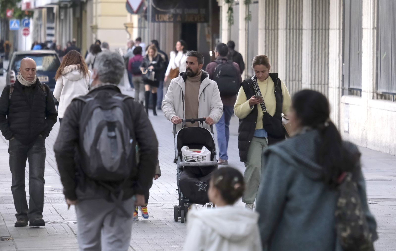 Ambiente en el centro de Córdoba.