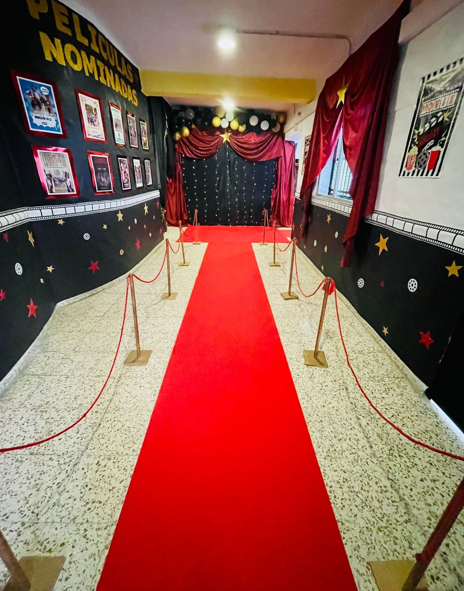 Decoración del Casal Carrillo para la ceremonia de los Oscar, en San Fernando