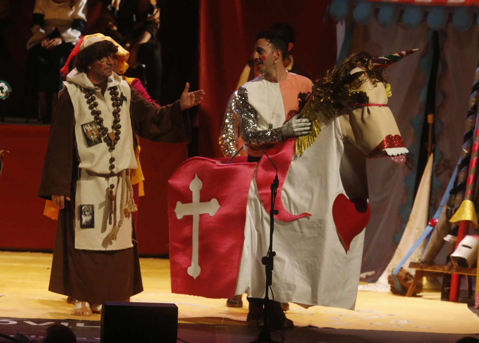 La primera sesión de preliminares del Concurso del Carnaval de Córdoba, en fotos