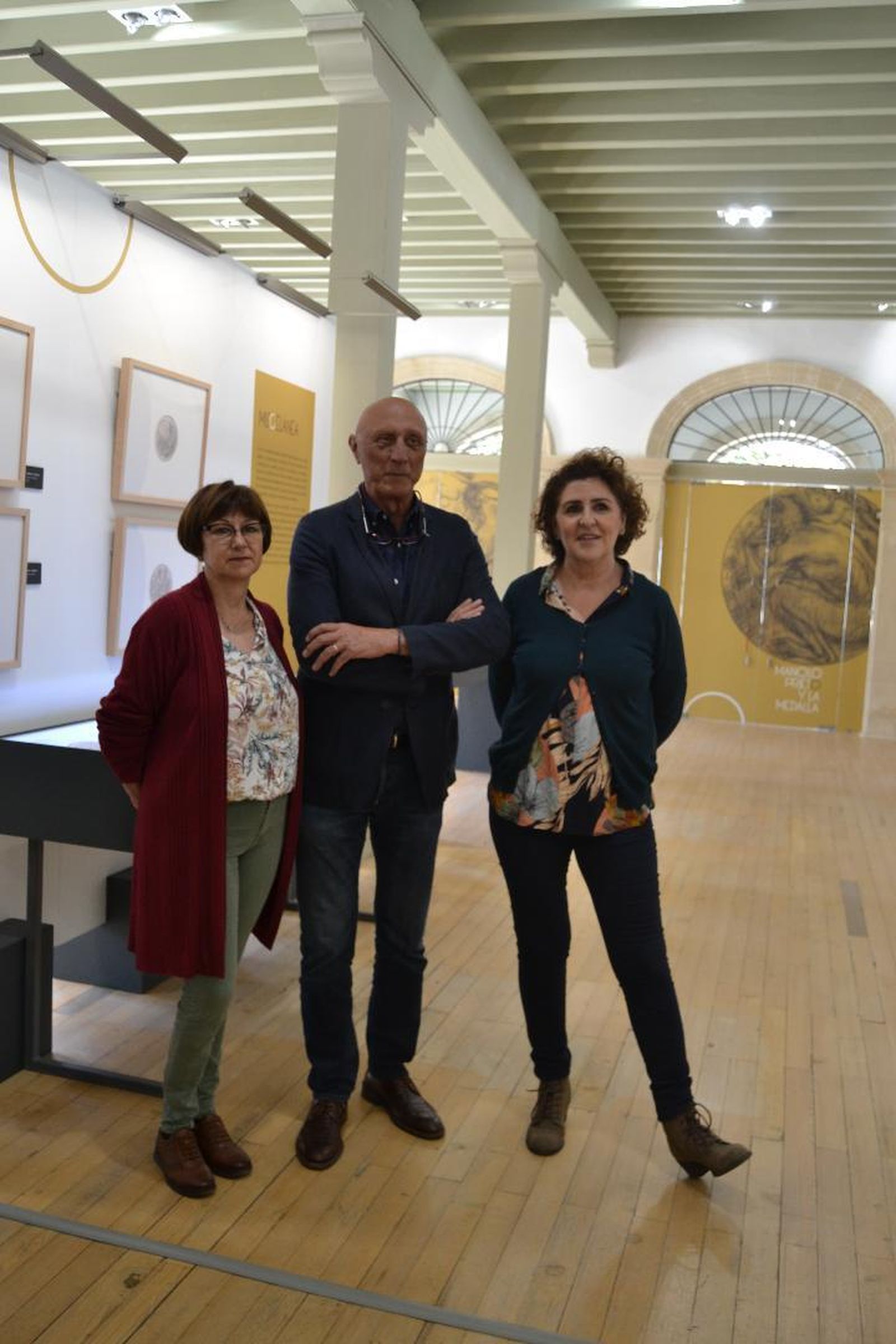 Conchi Tobio, Antonio Aucha y María del Mar Villalobos.