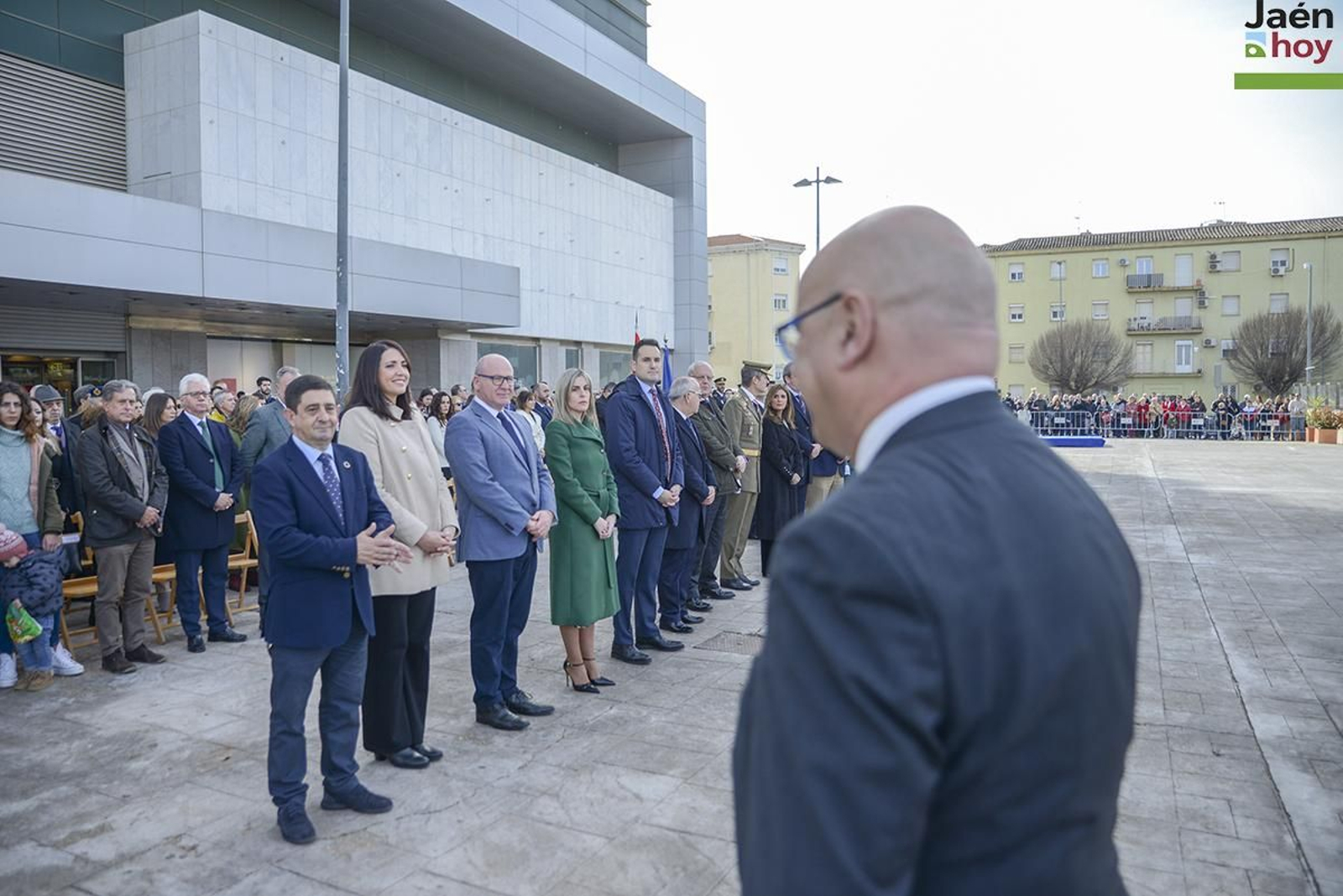 Celebración del bicentenario de la Policía Nacional en Jaén.