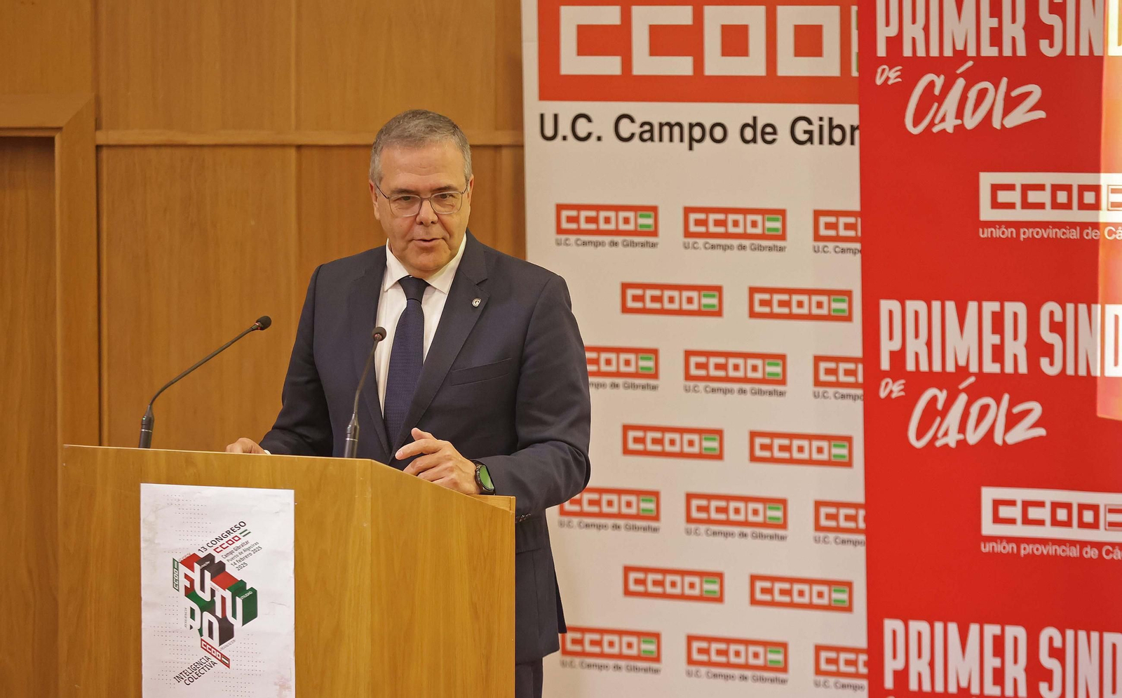 Fotos del 13º Congreso comarcal de CC.OO celebrado en Algeciras