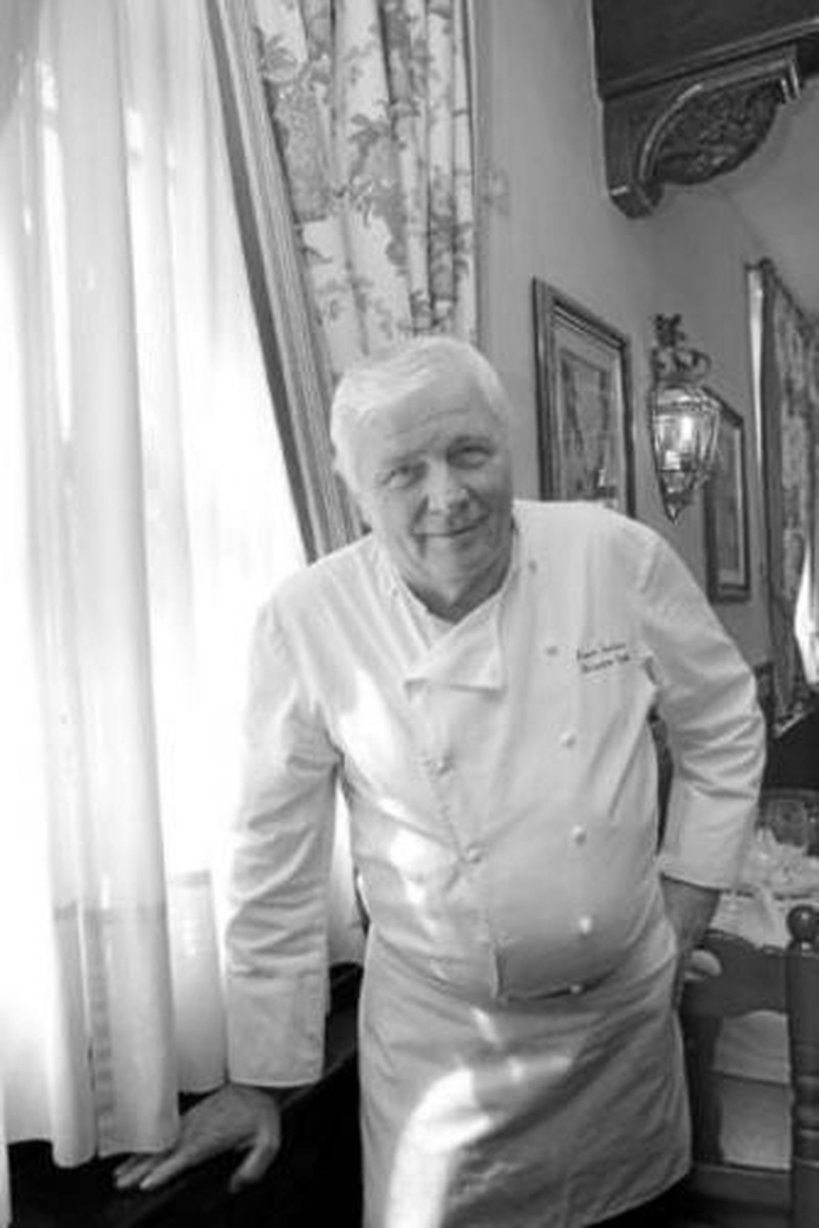 El chef del restaurante Jacquy Cotobro, ayer, en el Chikito.