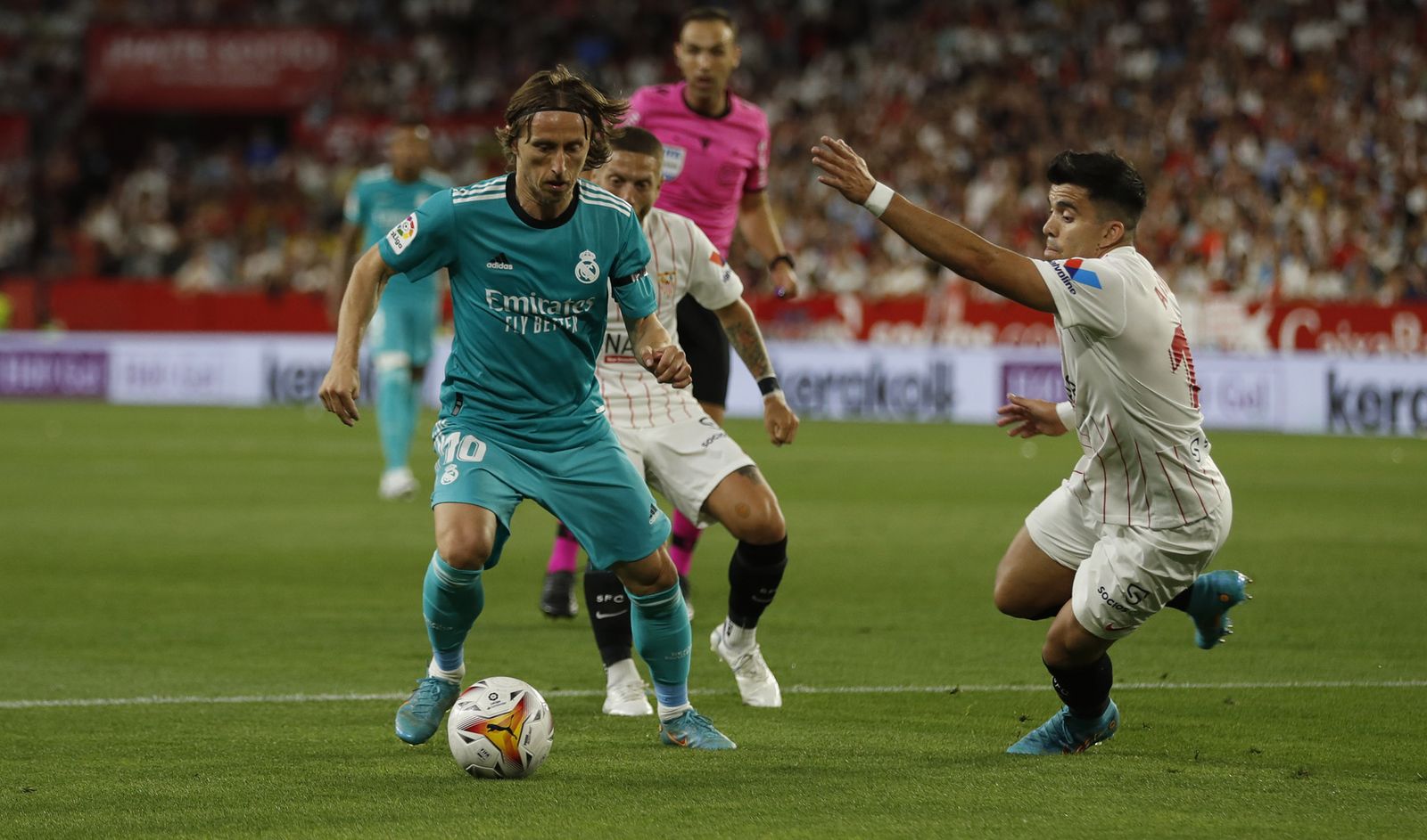 Las imágenes del Sevilla- Real Madrid