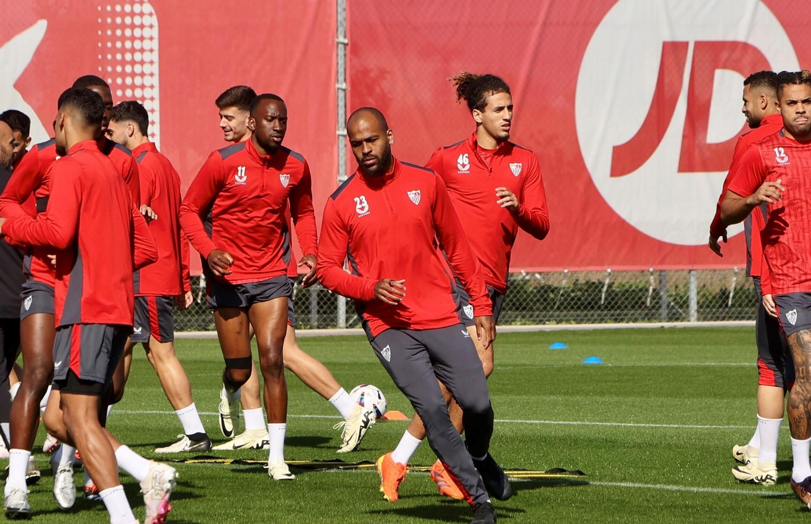 Marcao, ante Hannibal y Lukébakio, los tres en la lista para recibir al Celta.