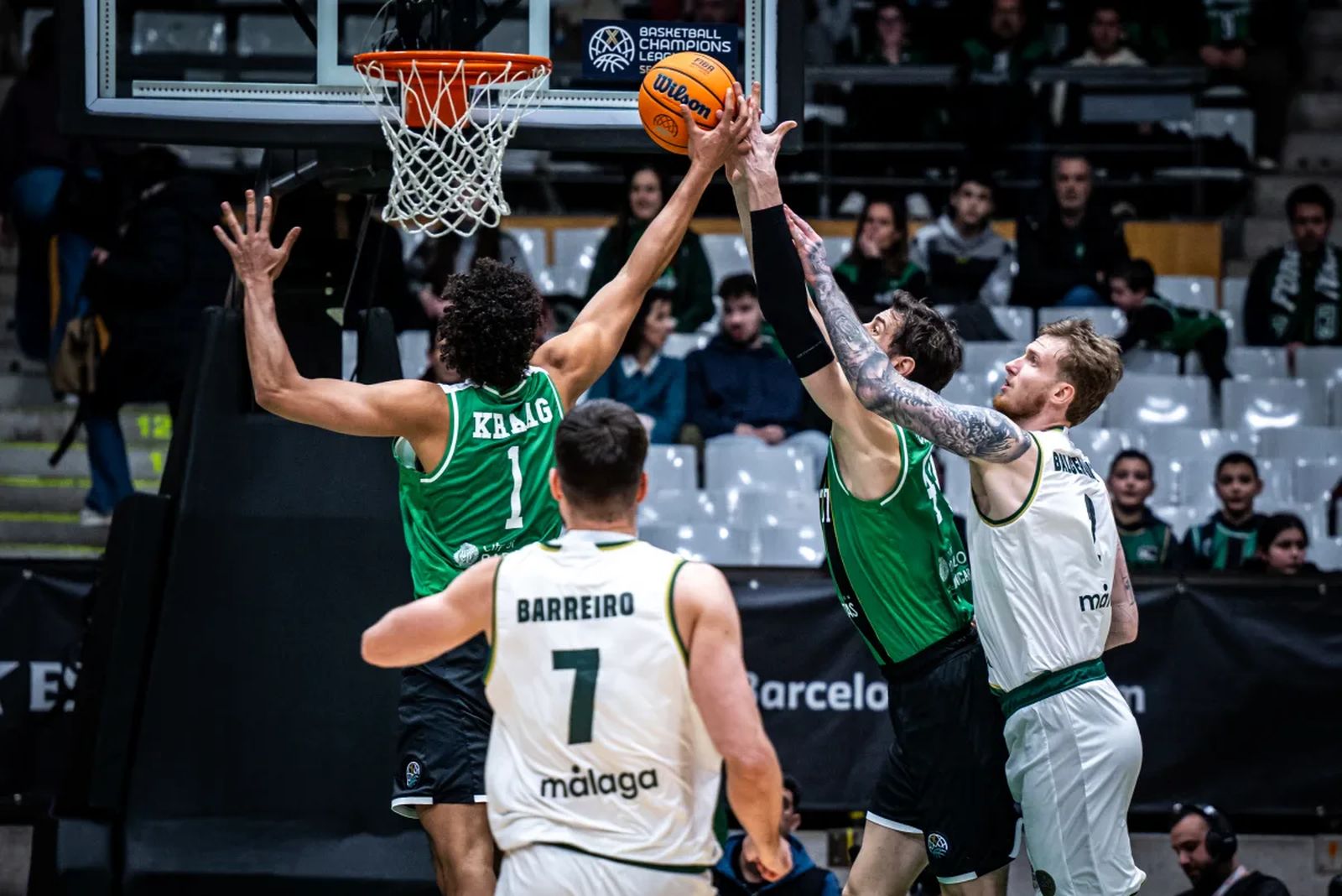El Joventut-Unicaja, en fotos