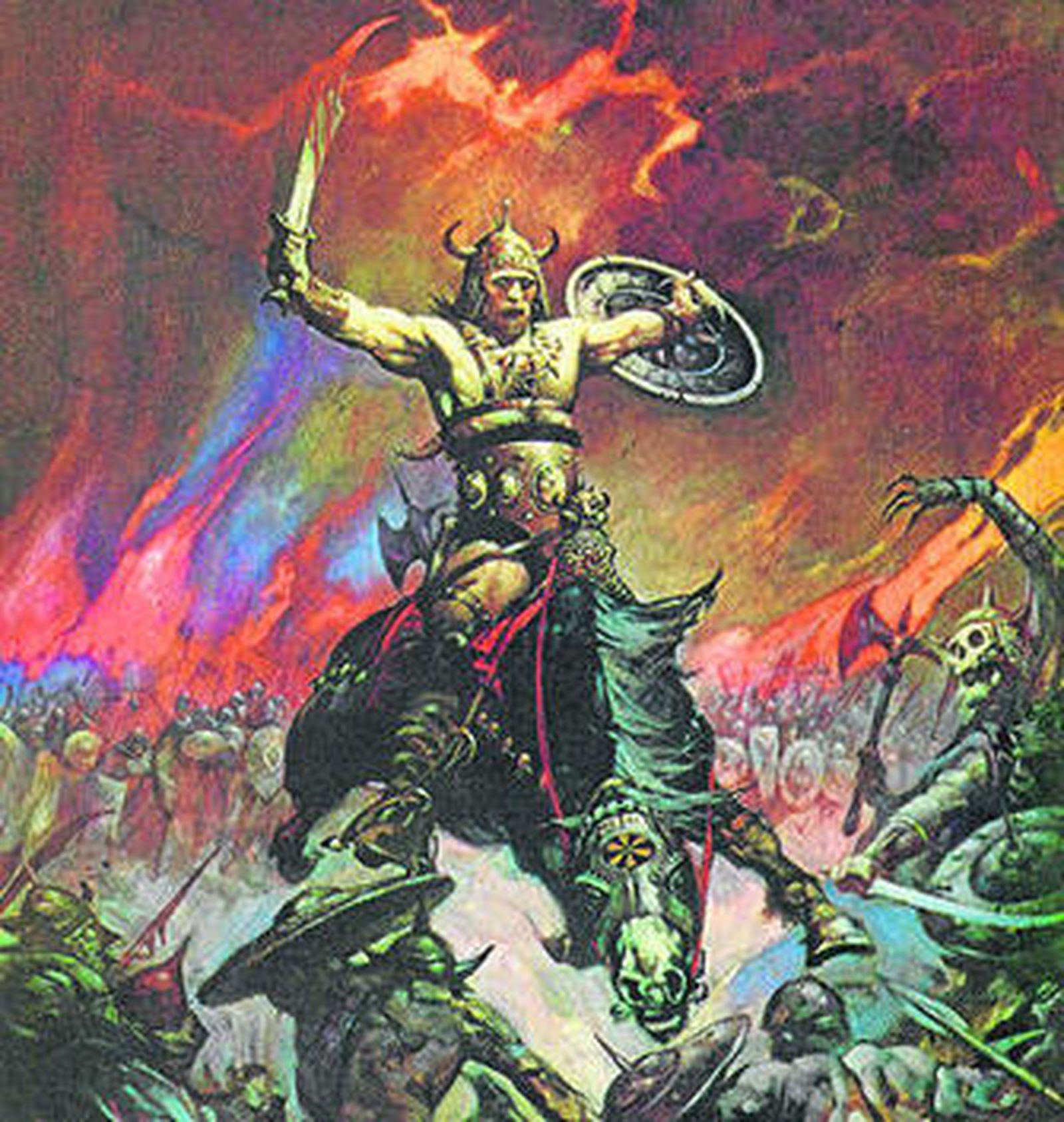 Óleo de Frazetta vendido por un millón de dólares.