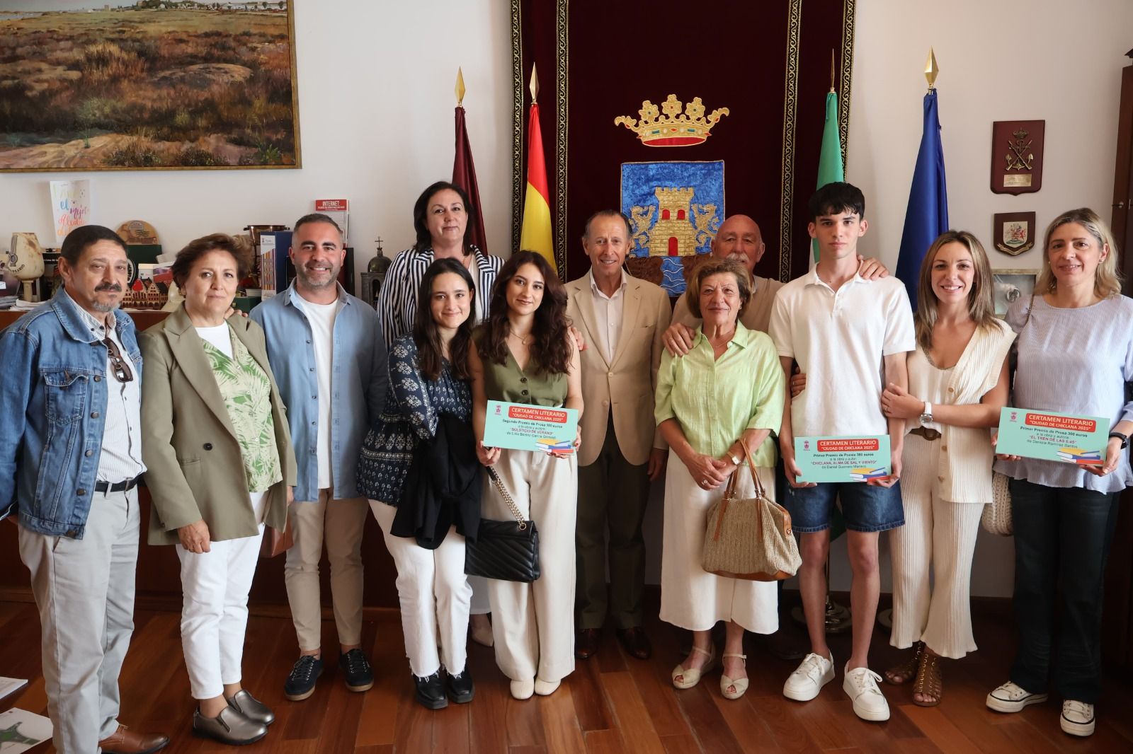Imagen de este acto, celebrado en Alcaldía.