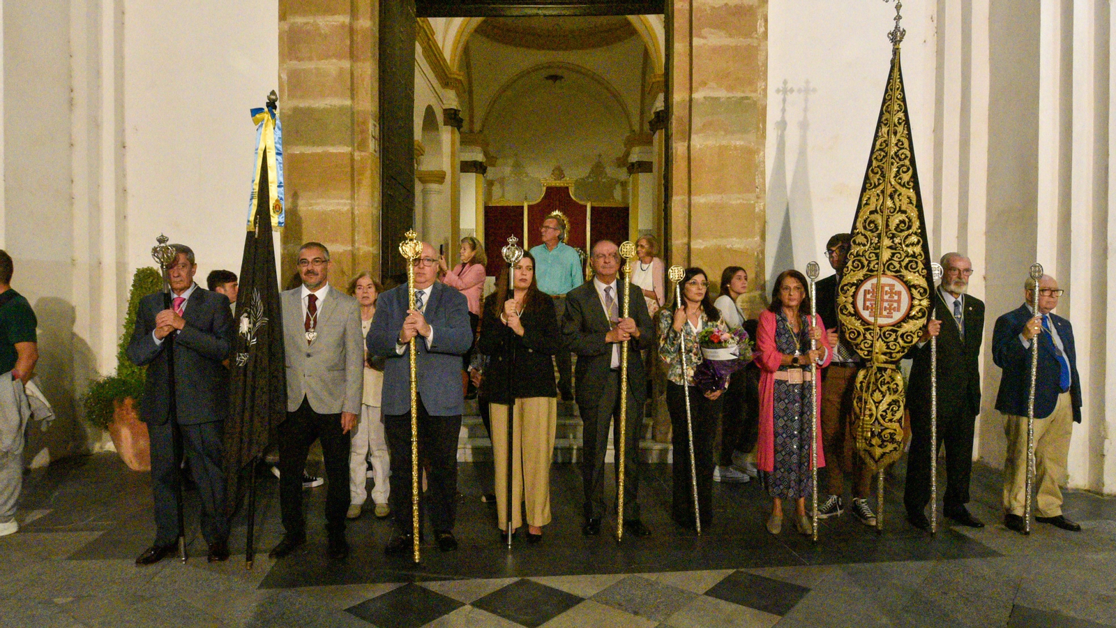 Procesión de La Virgen del Rosario de Europa en Algeciras
