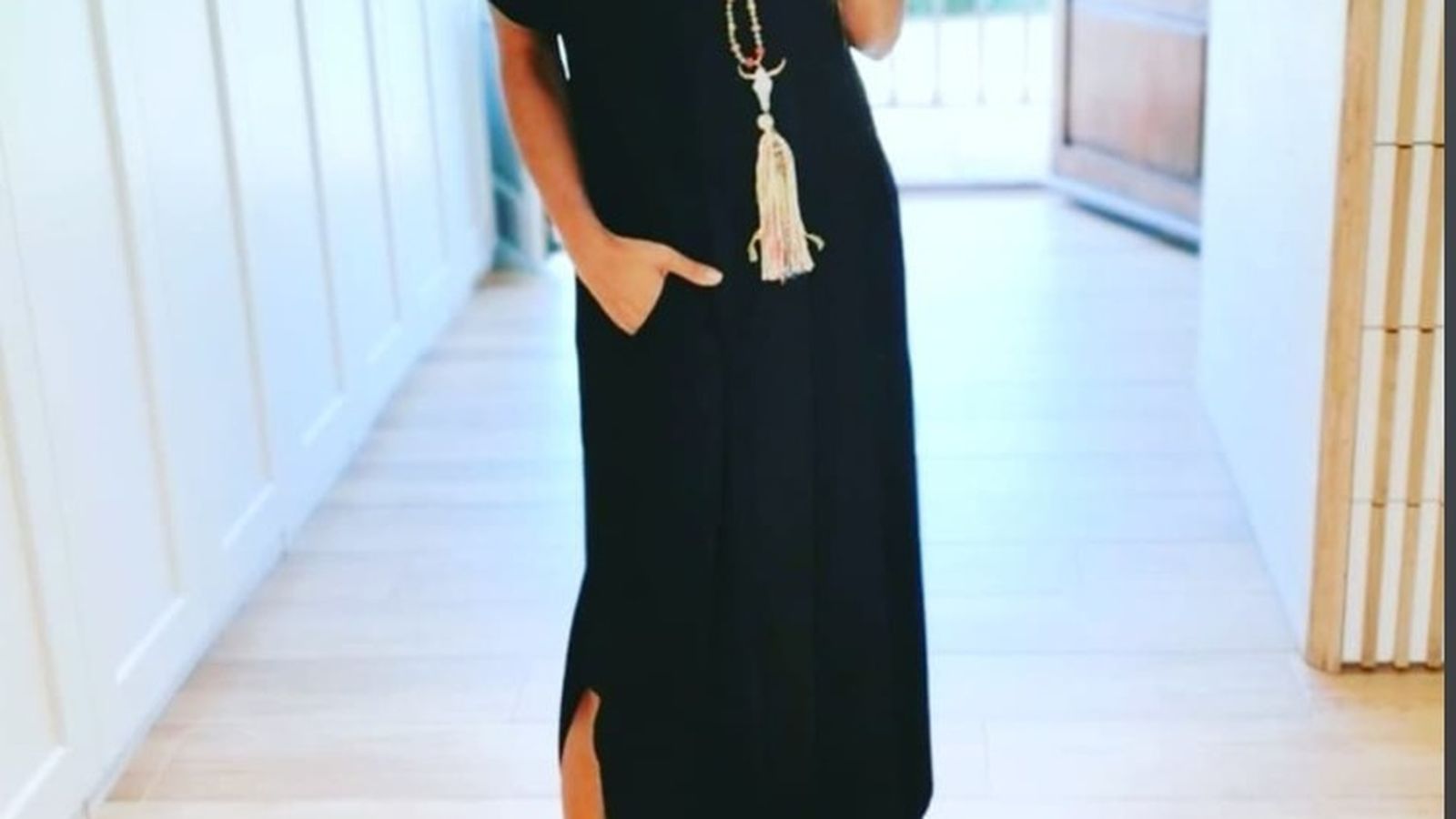 Básico negro y largo, de Purocorazóncelia&chica. Precio, 10 euros.