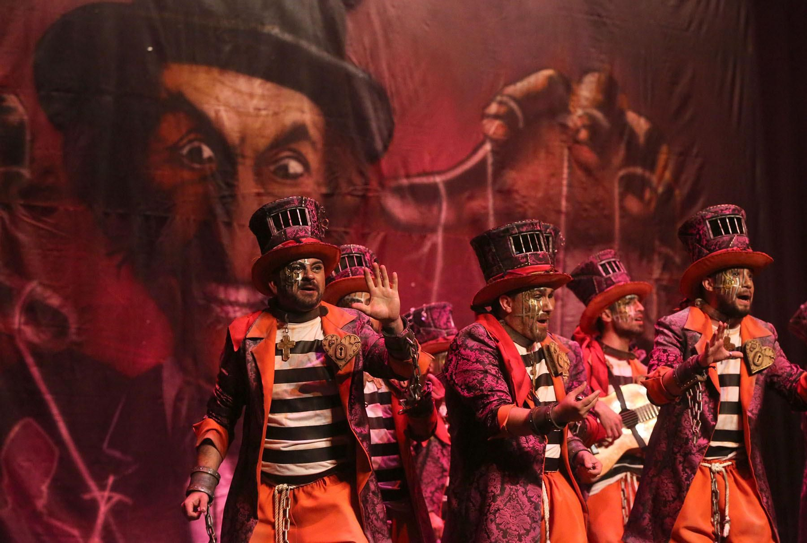 Cuarto día de preliminares del Carnaval Colombino en imágenes