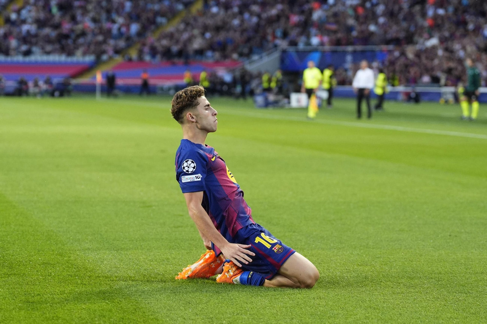 Las fotos del Barcelona-Olympiacos