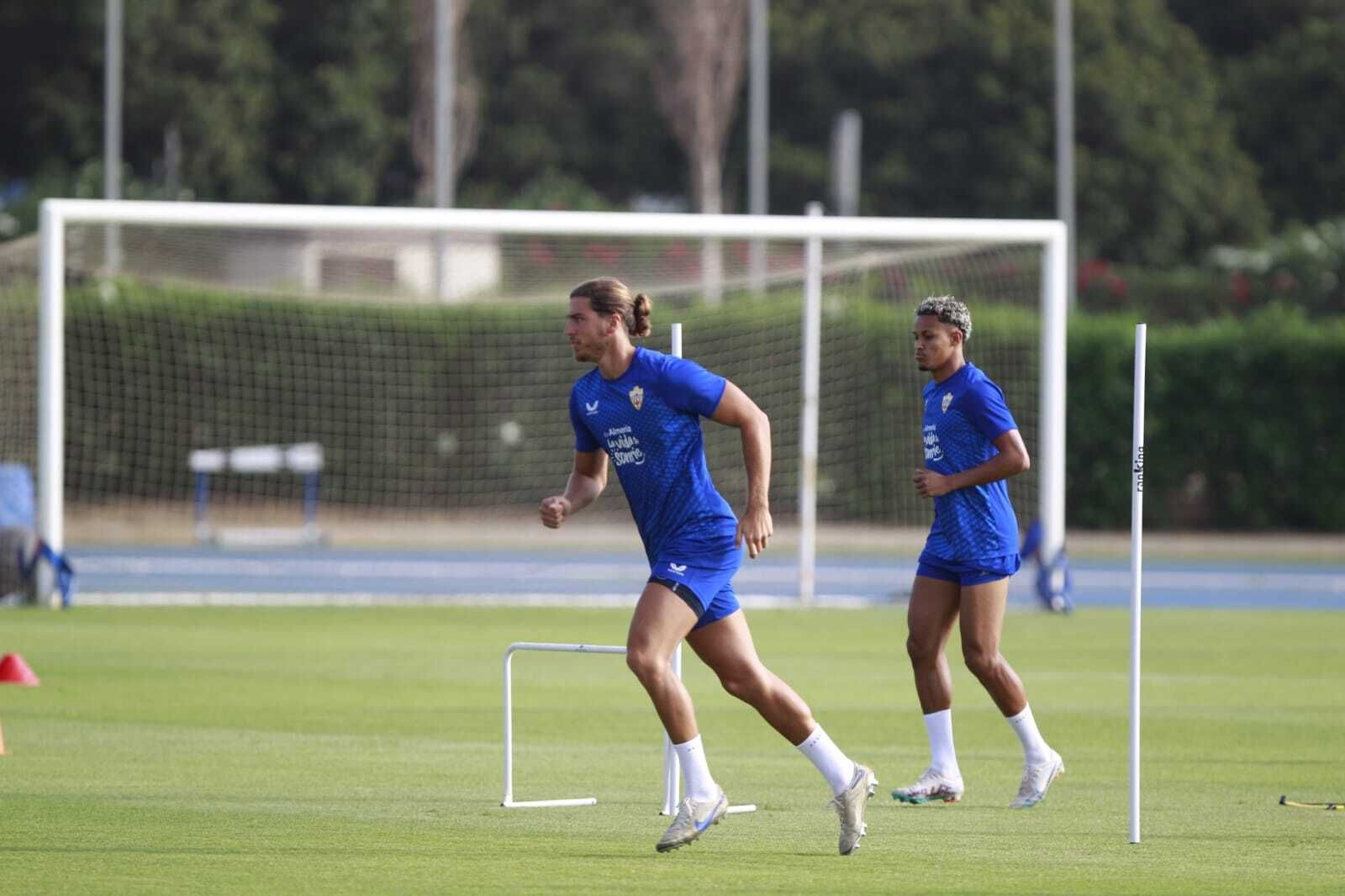 Babic se ejercita durante un entrenamiento completado durante la última pretemporada.
