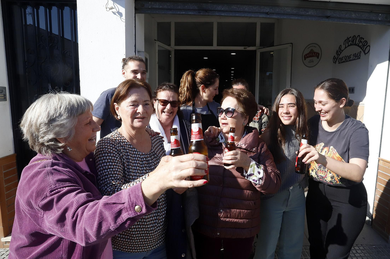 Las mejores imágenes del Gordo de la Lotería en Gibraleón