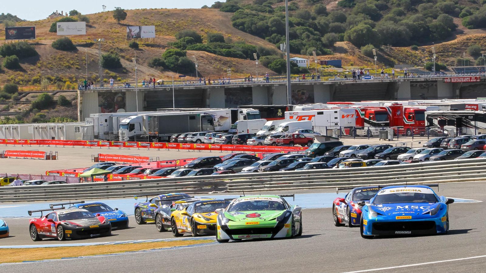 La Ferrari challengue vuelve al Circuito en el mes de septiembre. La Ferrari challengue vuelve al Circuito en el mes de septiembre.