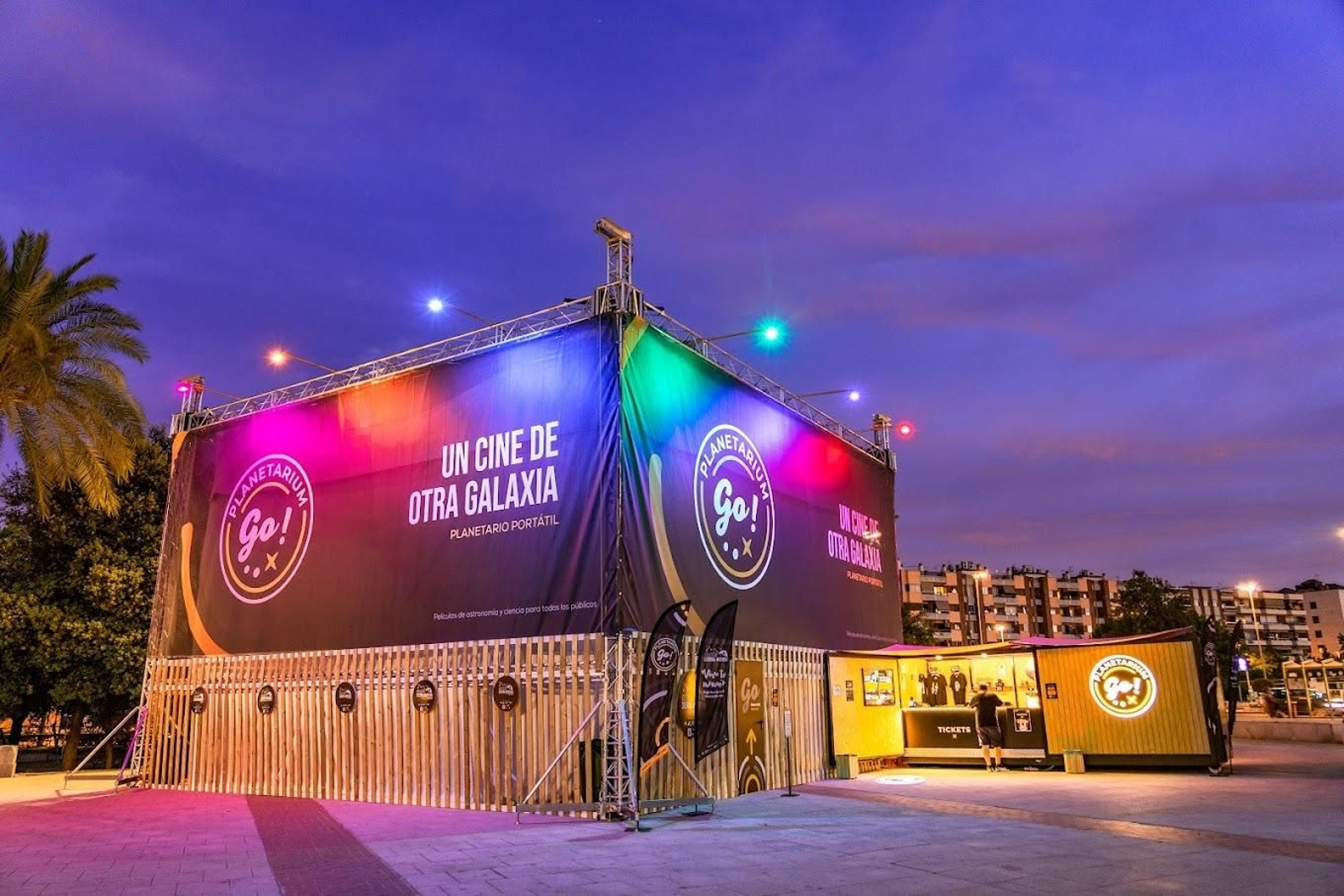 Llega a Granada un cine con una pantalla de 360 grados