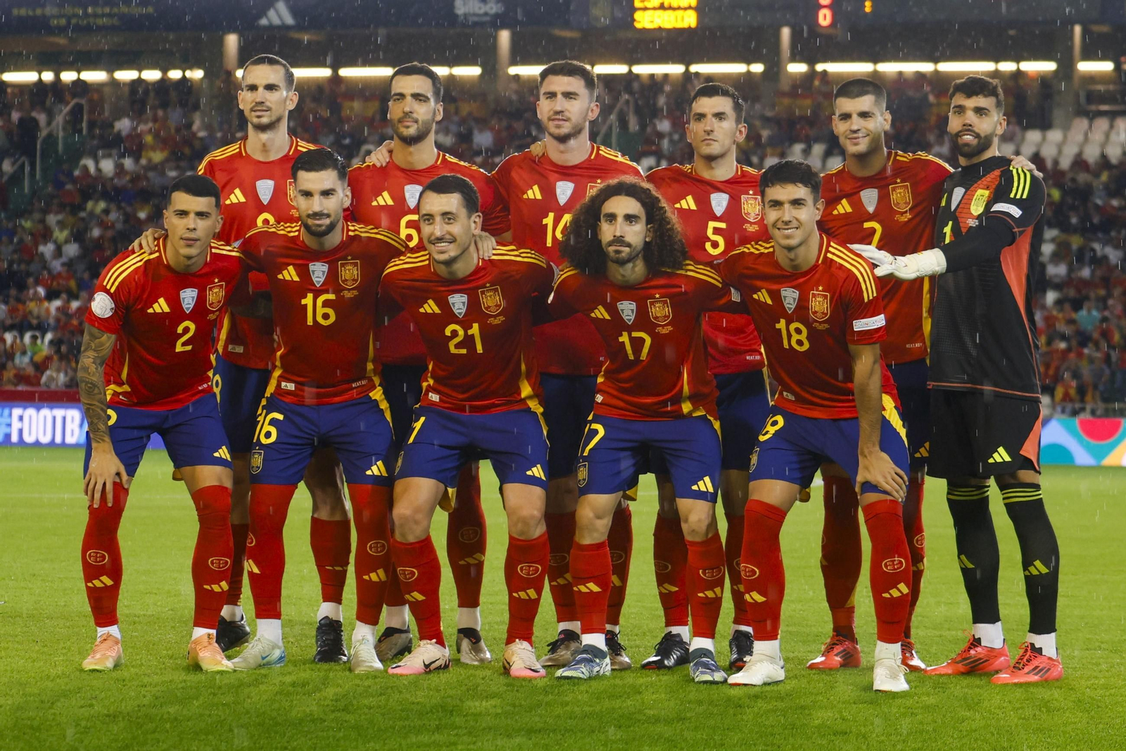 Las fotos del España - Serbia en Córdoba