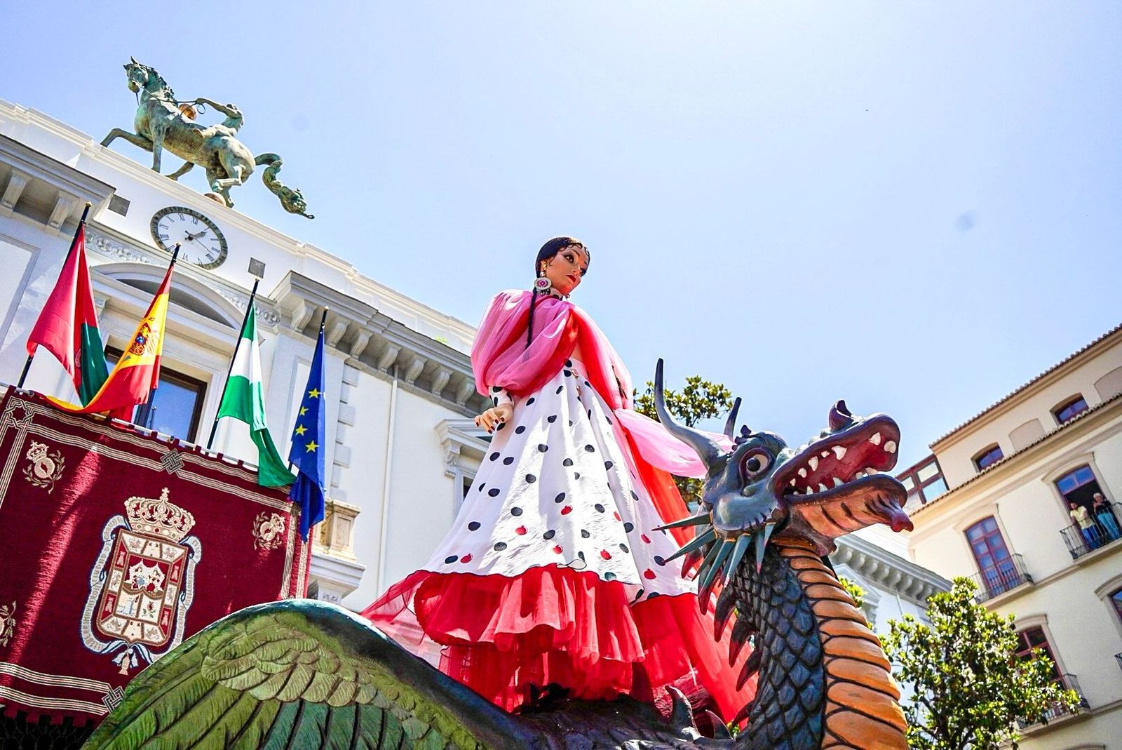 Las mejores fotos de La Tarasca de Granada 2024