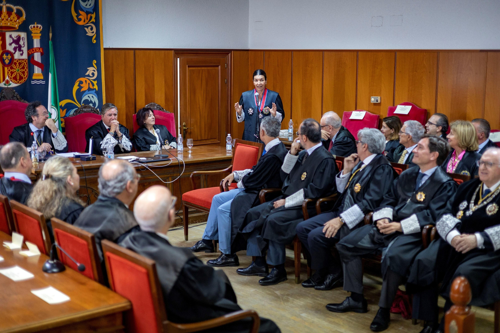 Imposición de la Cruz de la Orden de San Raimundo de Peñafort a Lorena Montero