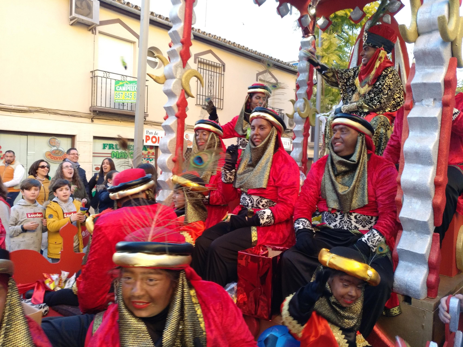 La visita de los Reyes Magos a la provincia