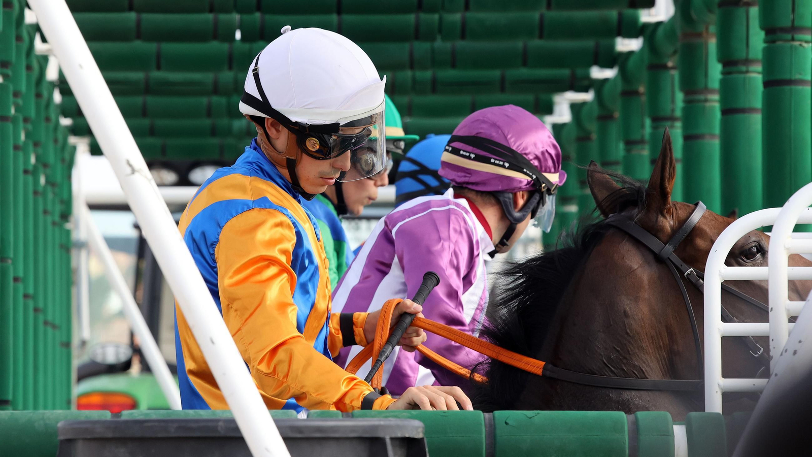 Imágenes del primer día del 2º ciclo de las Carreras de Caballos de Sanlucar