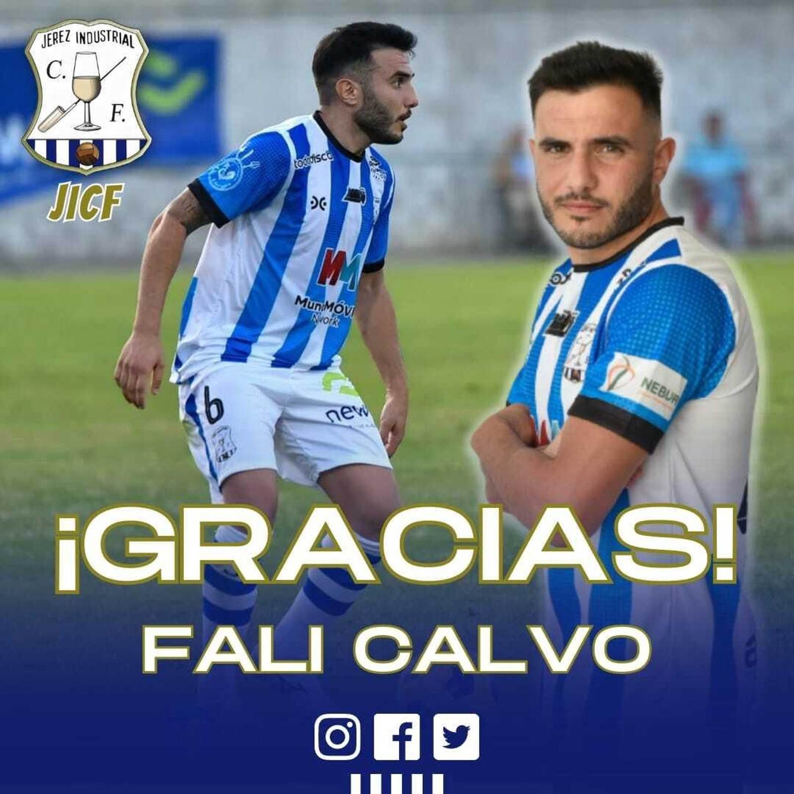 Fali Calvo no continúa en el Jerez Industrial.