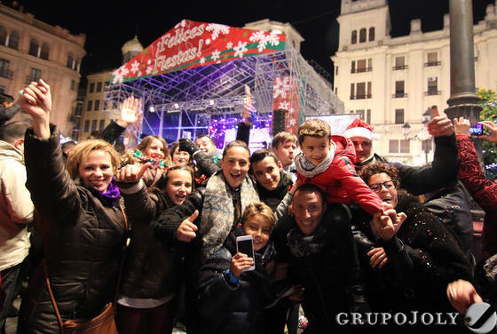 Córdoba celebra el fin de año en la plaza de las Tendillas