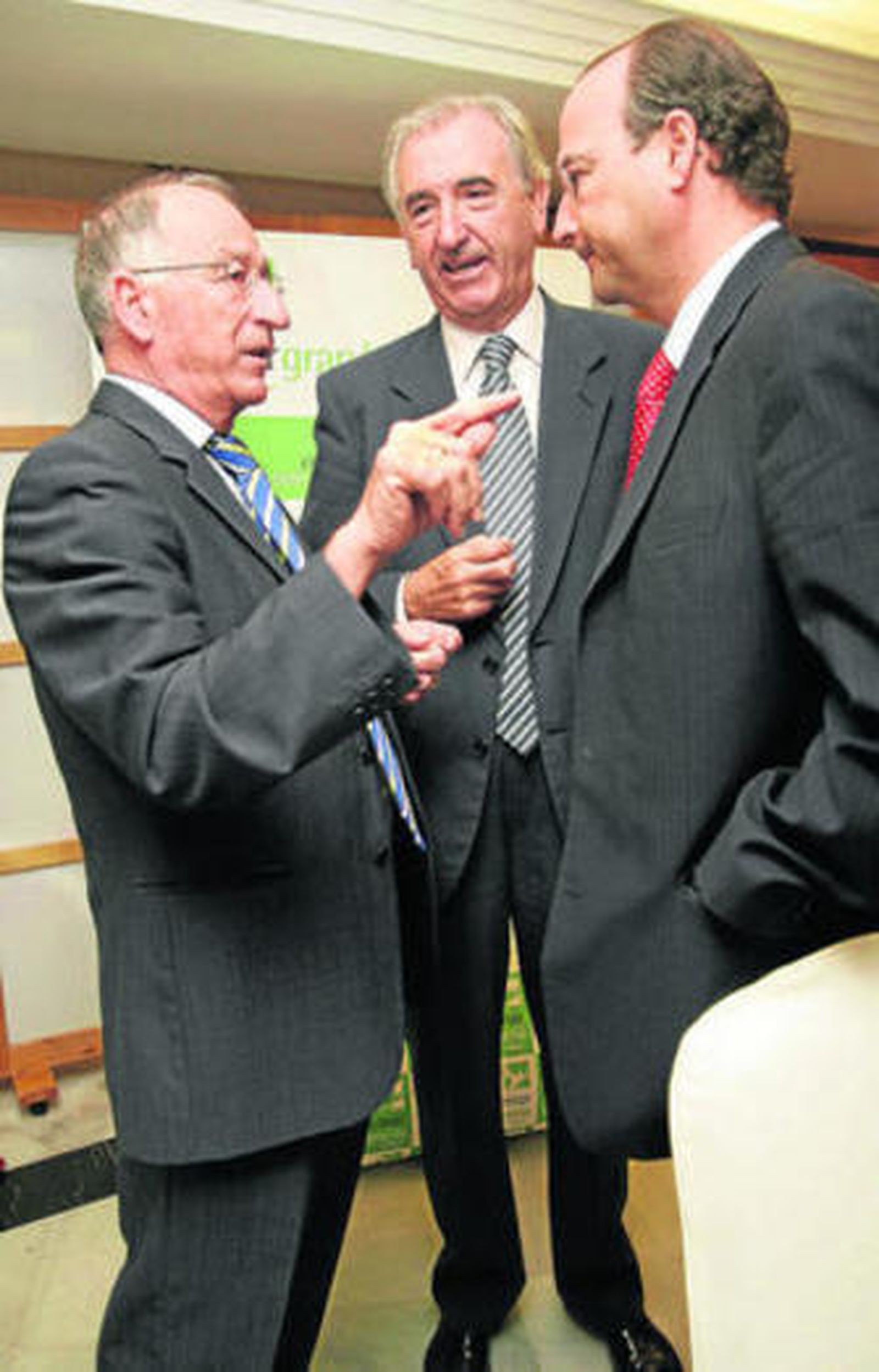 Uno de los últimos actos públicos en los que compartieron tertulia.