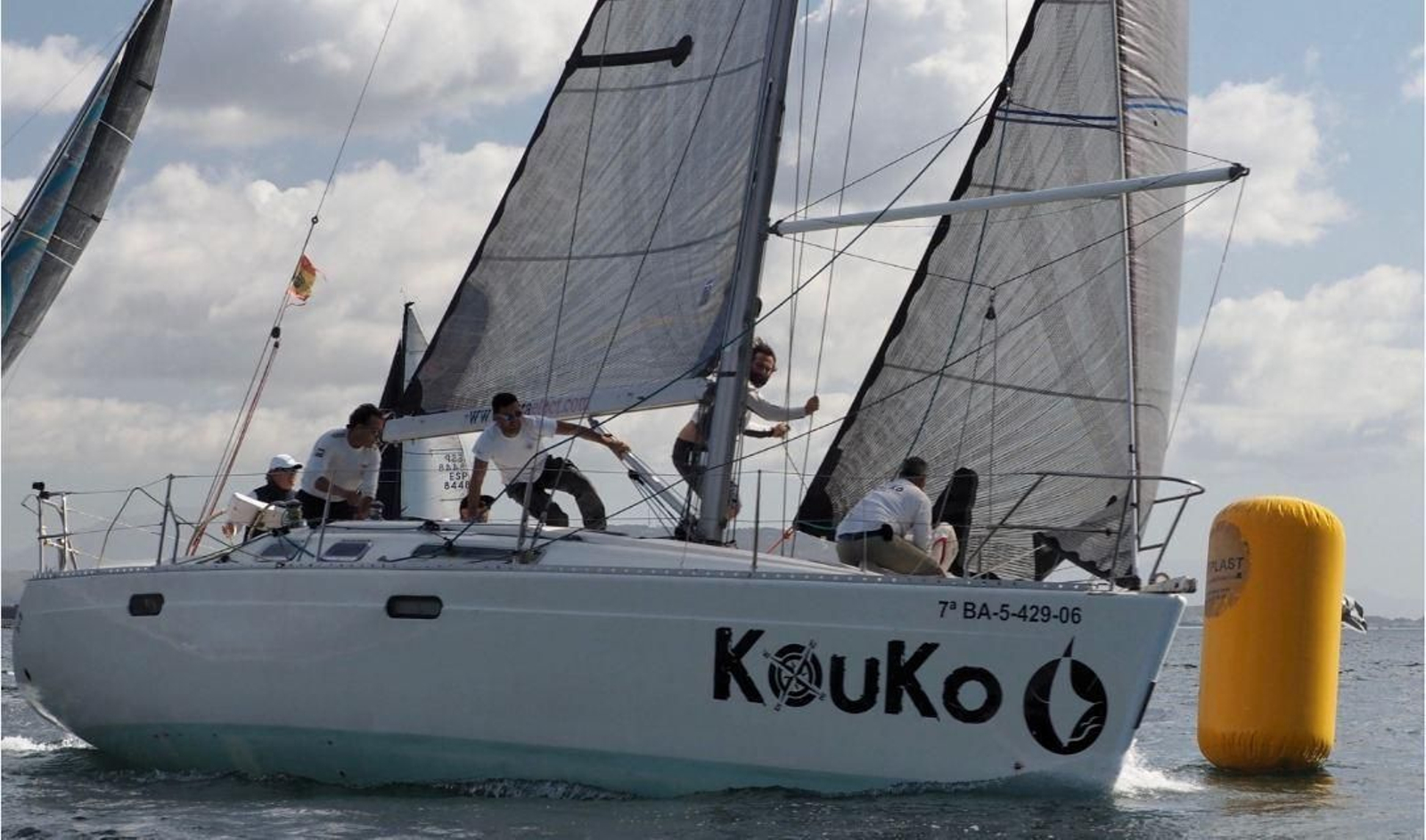 El 'Kouko', durante la prueba de este sábado