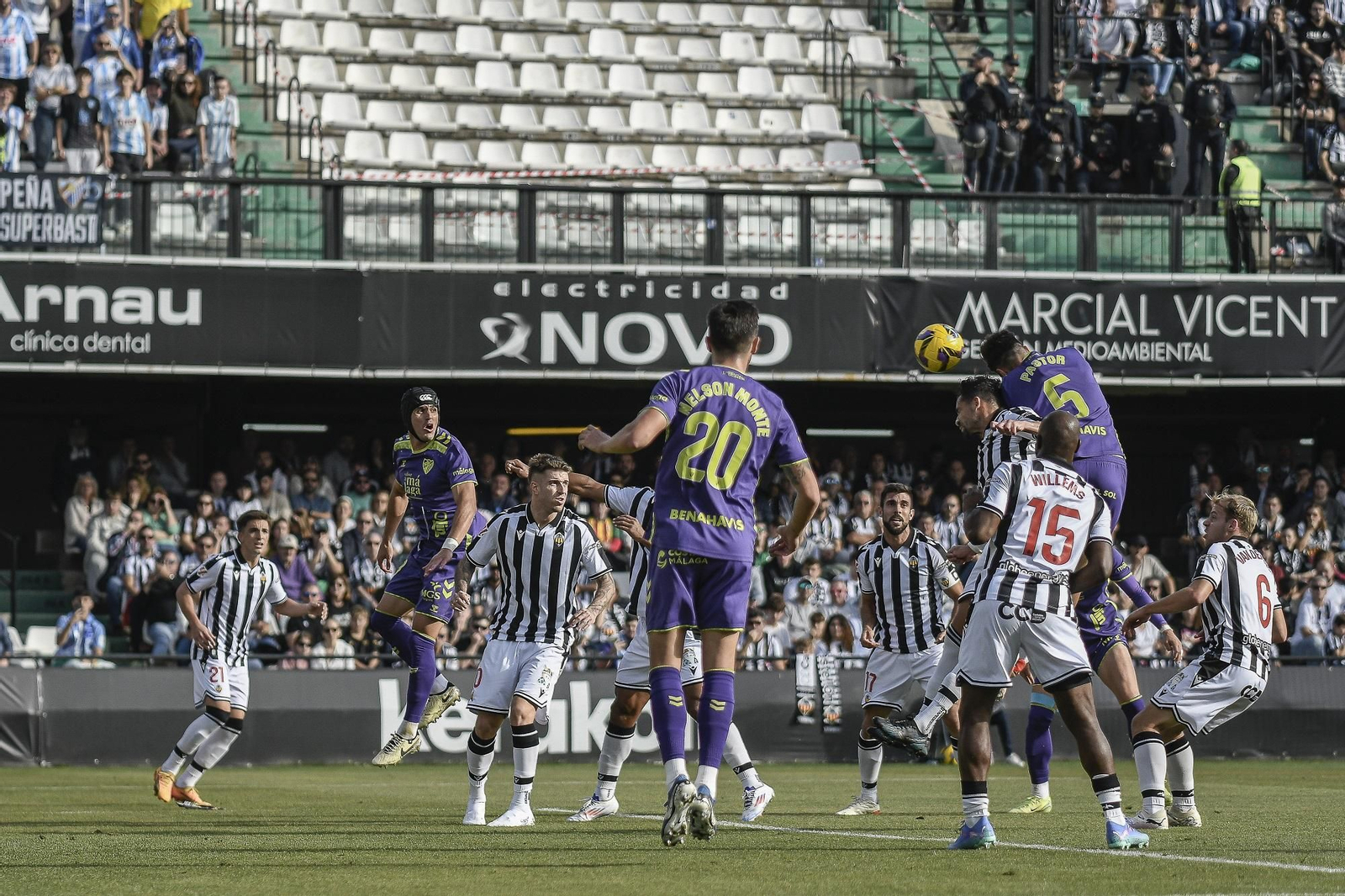 El Castellón-Málaga CF, en fotos