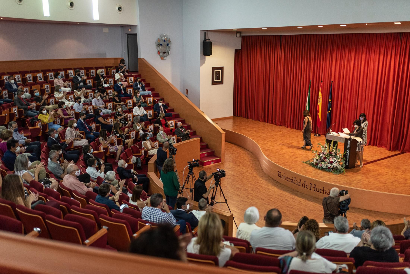 Imágenes de la toma de posesión del equipo de gobierno de la UHU