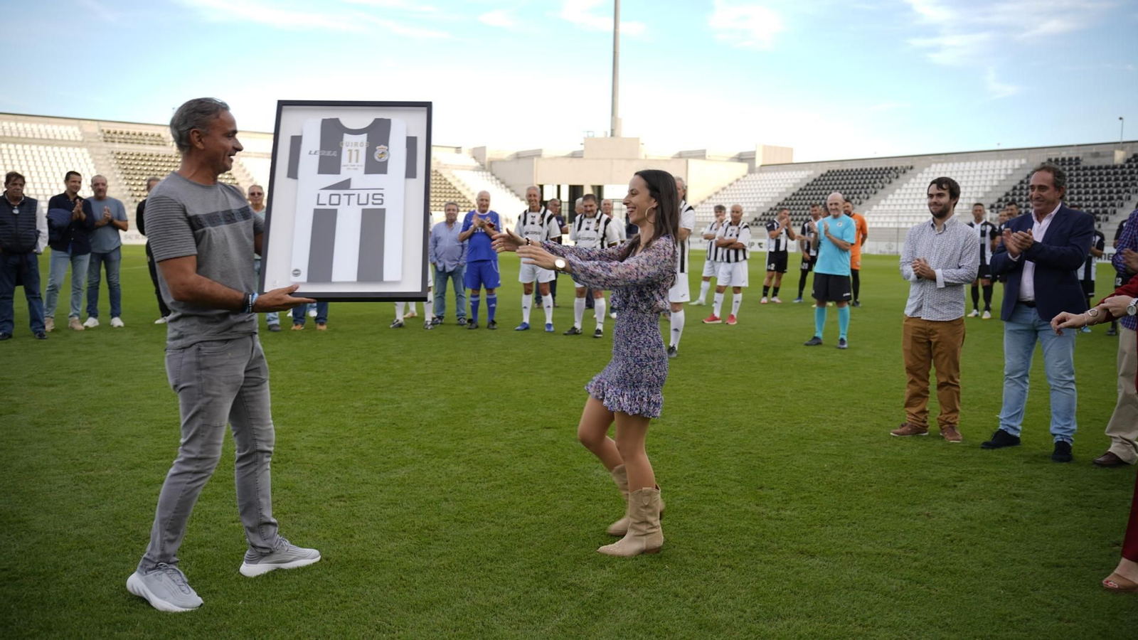 Las fotos del homenaje a Juan Manuel Quirós en La Línea