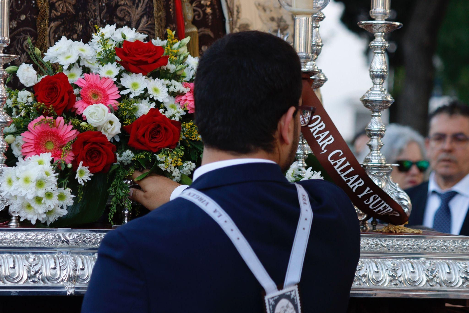 Ásí ha sido el regreso de la Virgen del Carmen al Panteón de Marinos Ilustres