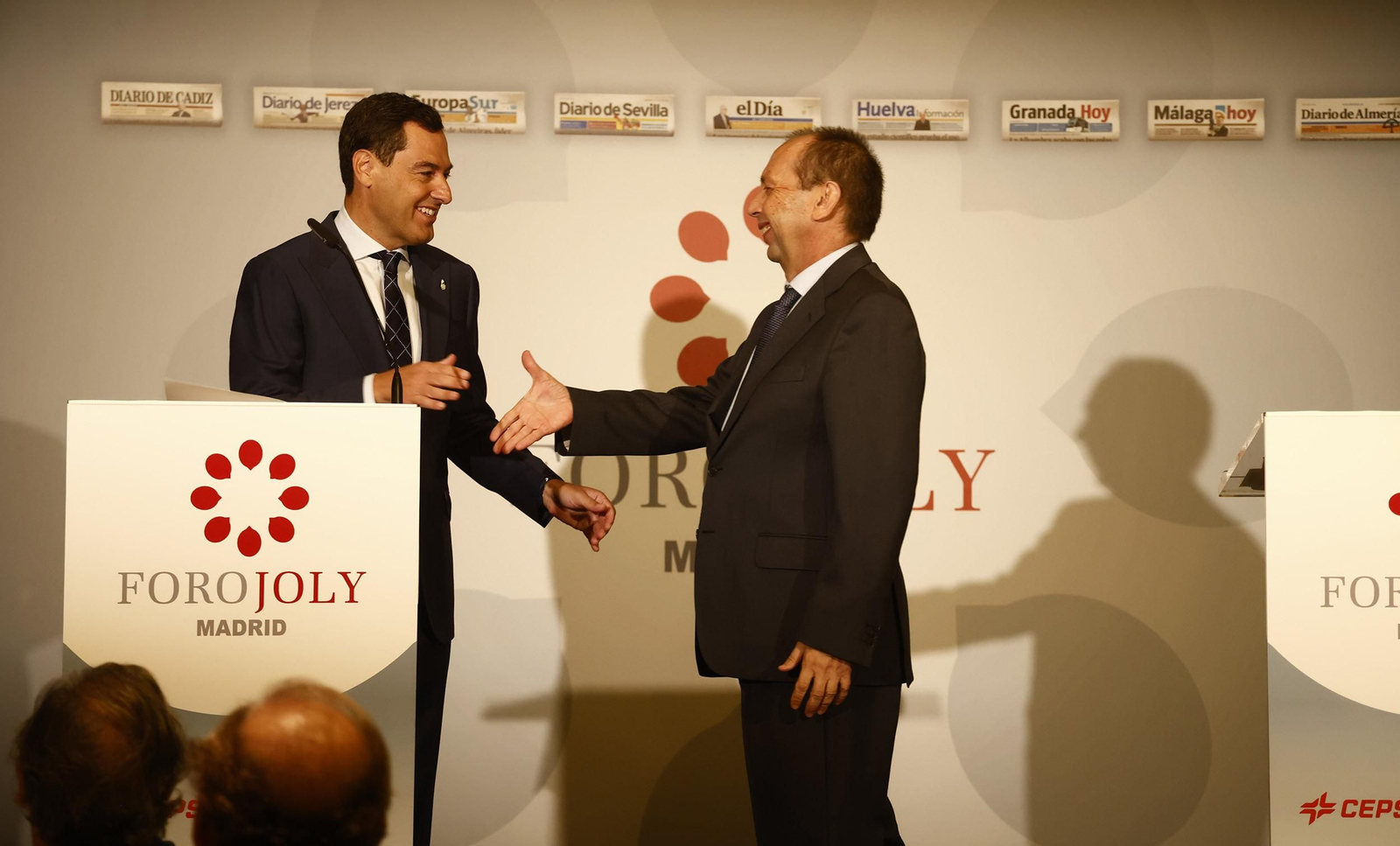 Foro Joly con Juanma Moreno en Madrid, todas las imágenes