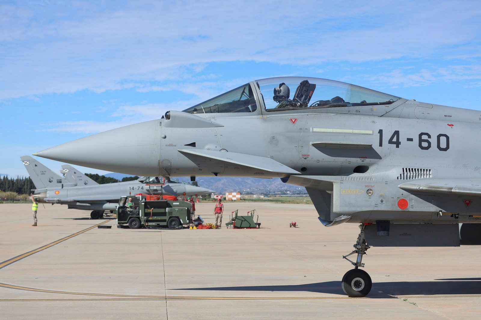 El ejercicio militar aéreo 'Eagle Eye', en fotos