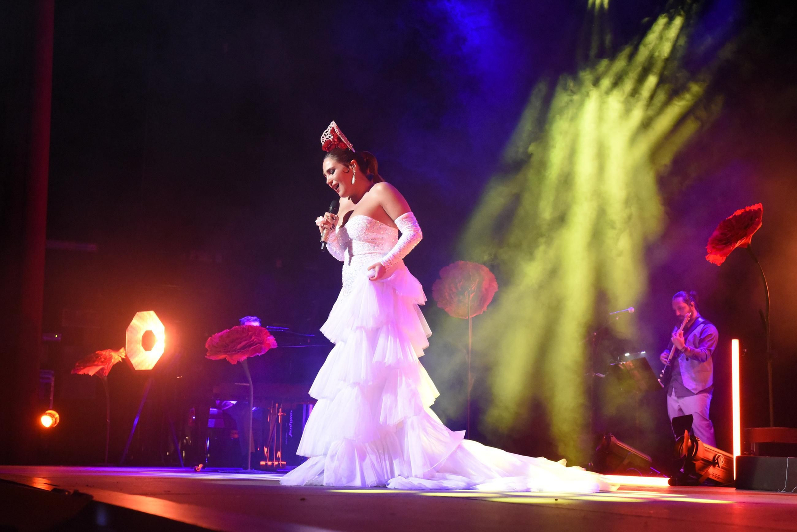 Fotos del concierto de Laura Gallego en La Línea