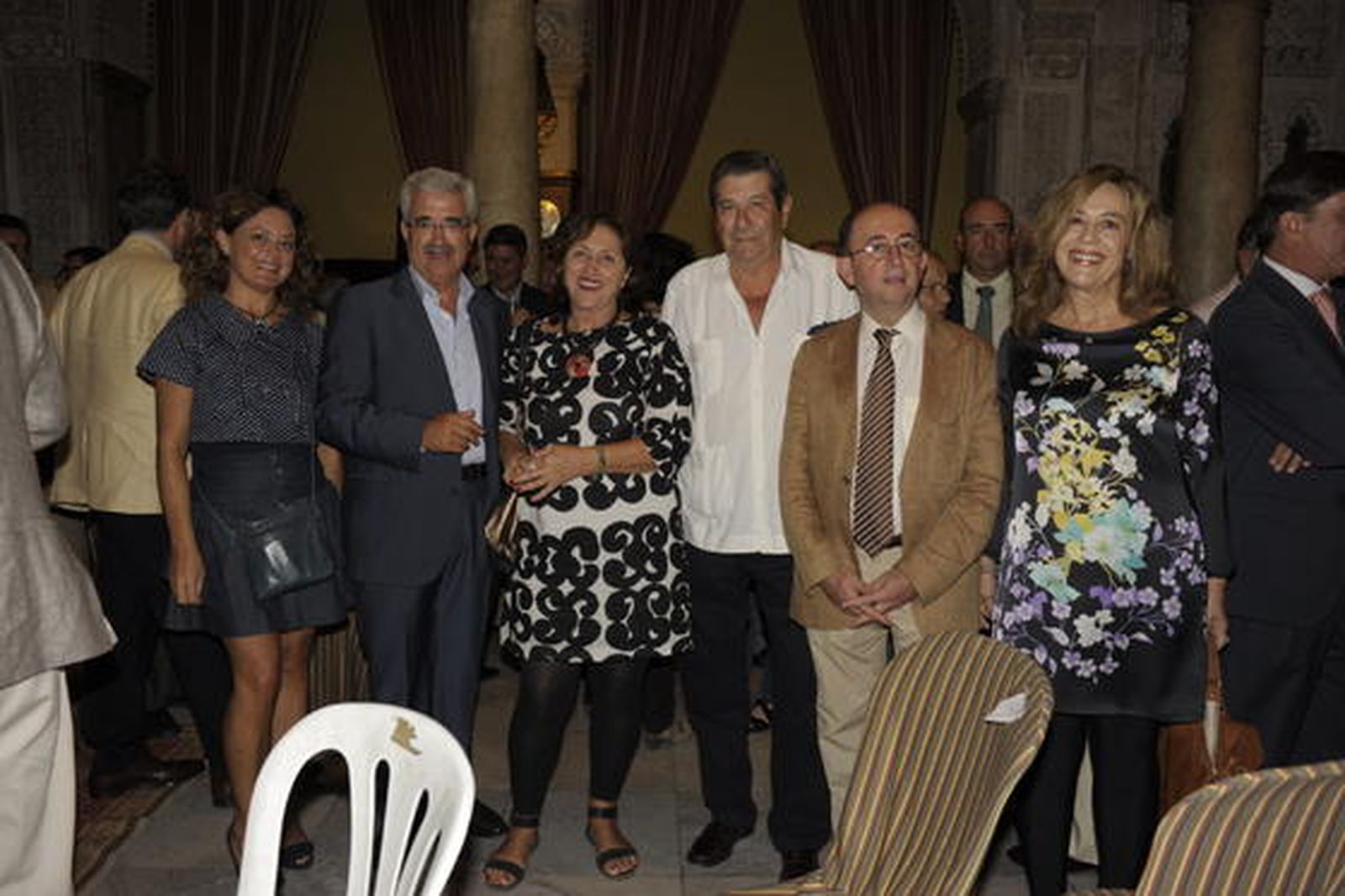 La socialista Blanca Flores, Manuel Jiménez Barrios, la senadora María Jesús Castro, Francisco Navarrete, el diputado Rafael Román y Tere Torres.

Foto: Joaquin Hernandez Kiki