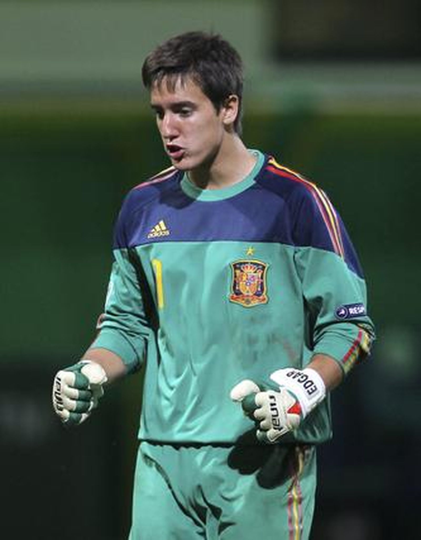 La selección española se proclama campeona de Europa sub'19.

Foto: EFE