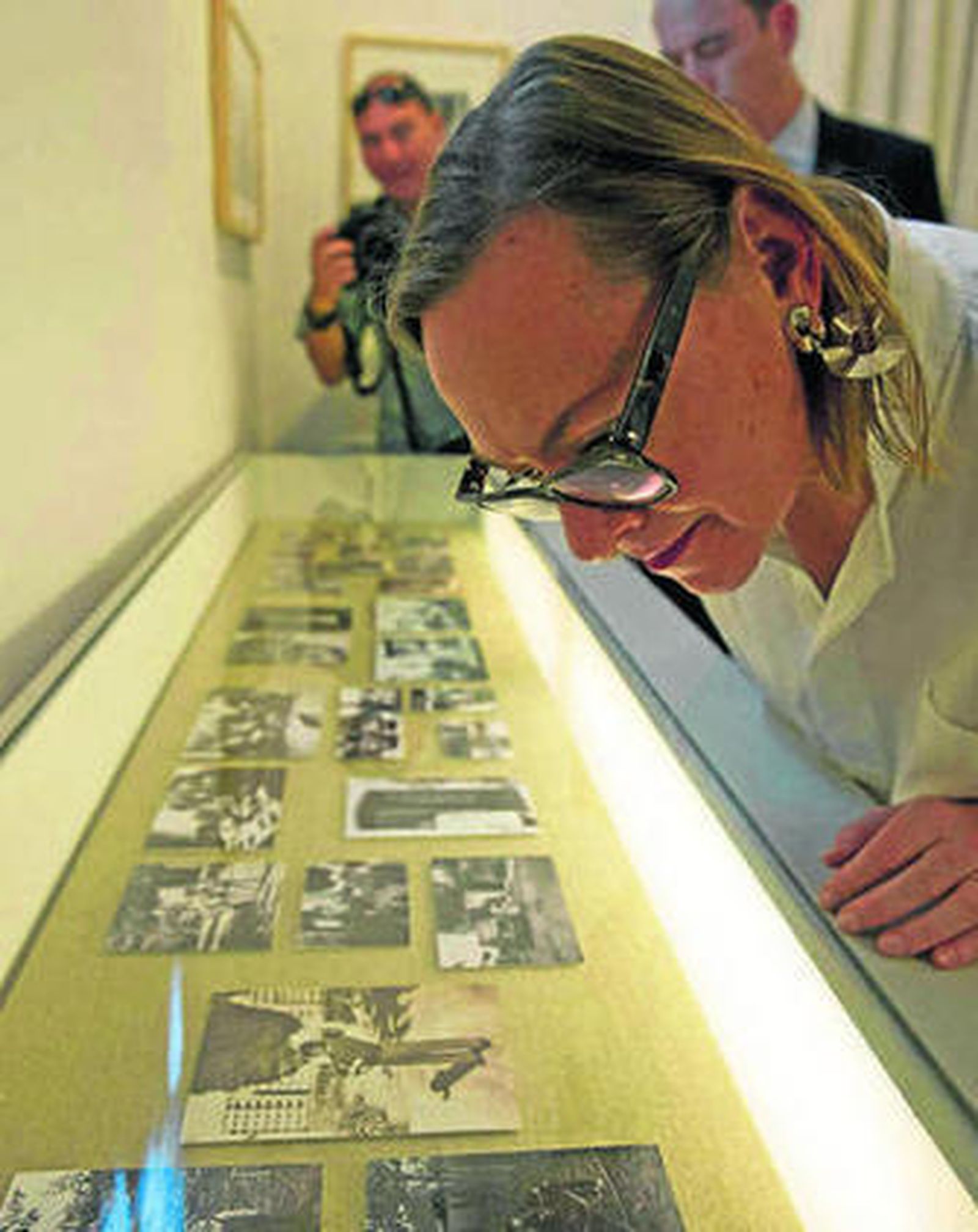 Laura García-Lorca, en la inauguración de 'Álbum'.