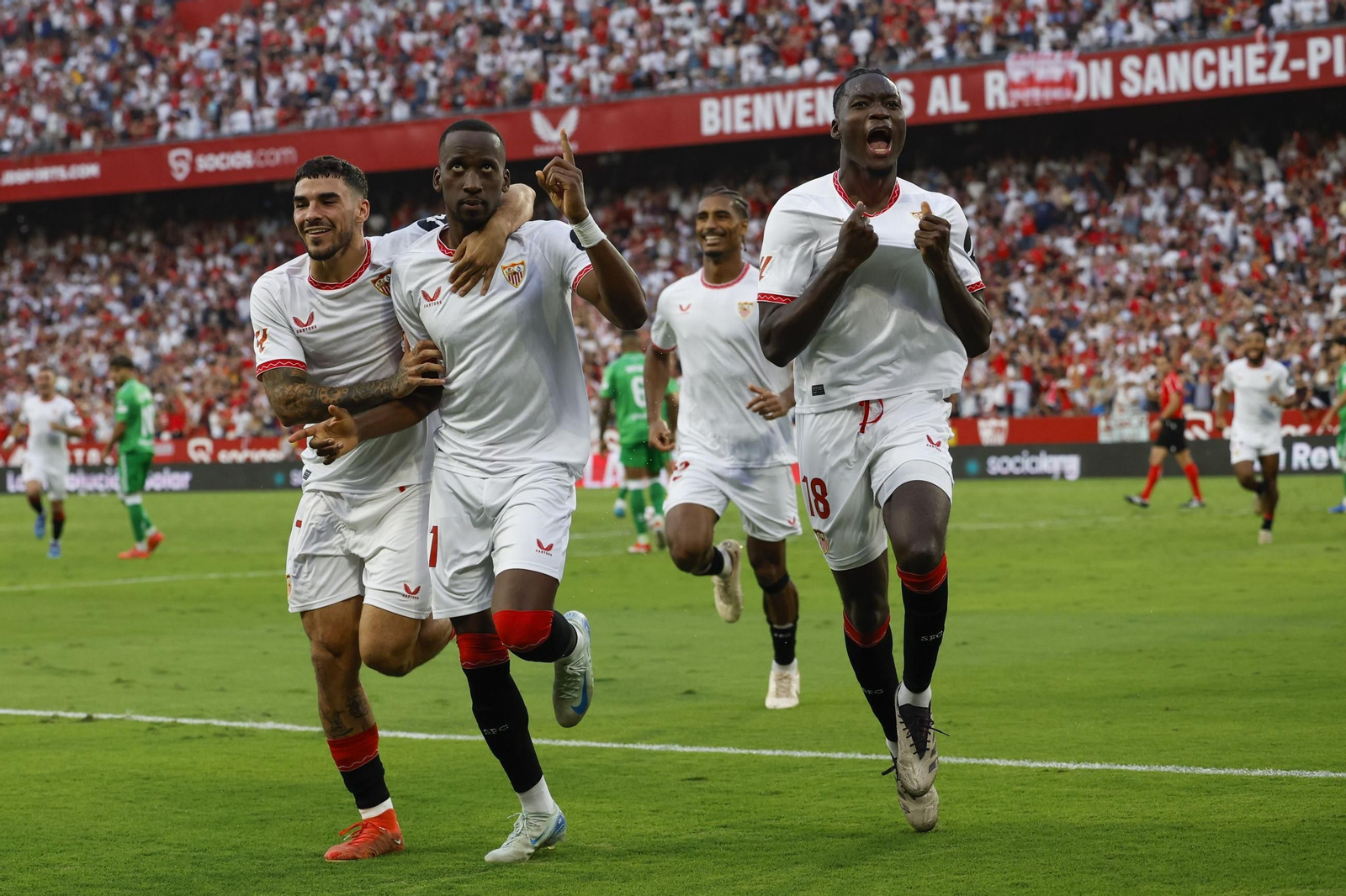 El derbi Sevilla-Betis, en imágenes