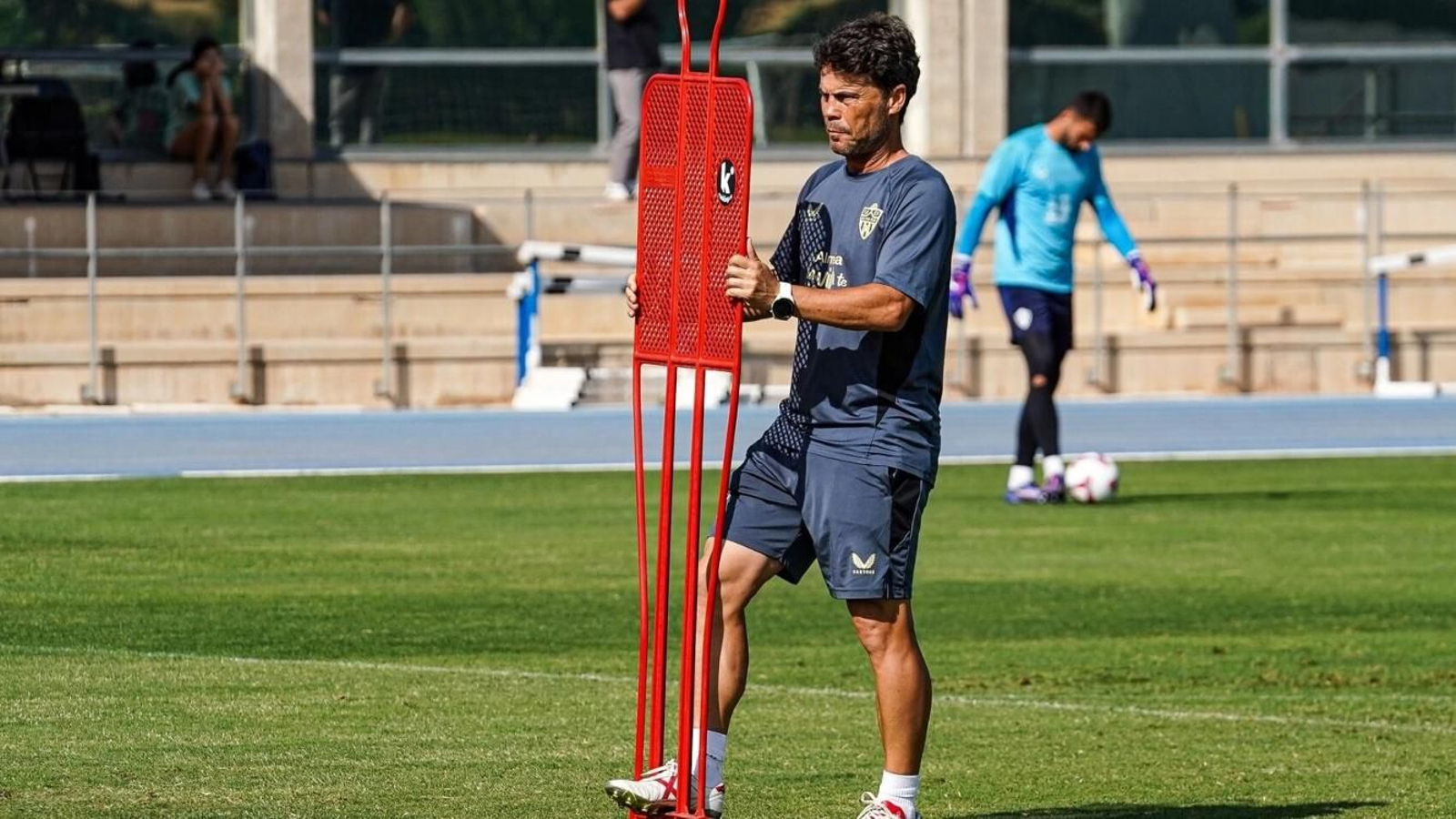 Rubi, en una de las sesiones de esta semana.