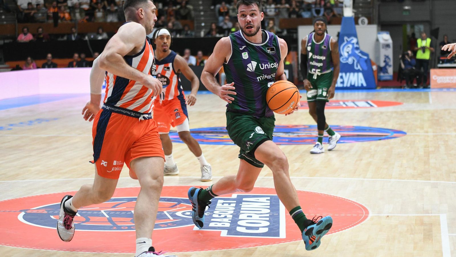 El Leyma Coruña-Unicaja, en fotos
