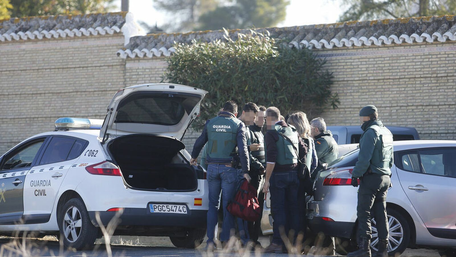 Un operativo de la Guardia Civil