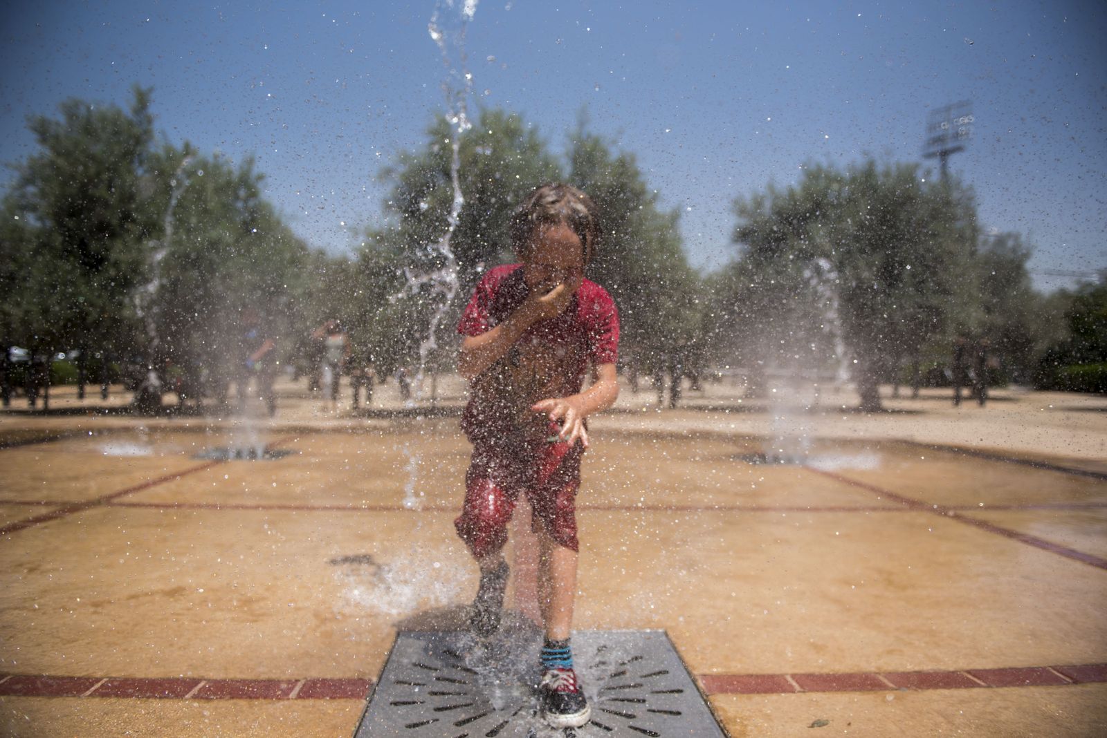 Imágenes de la ola de calor en Granada