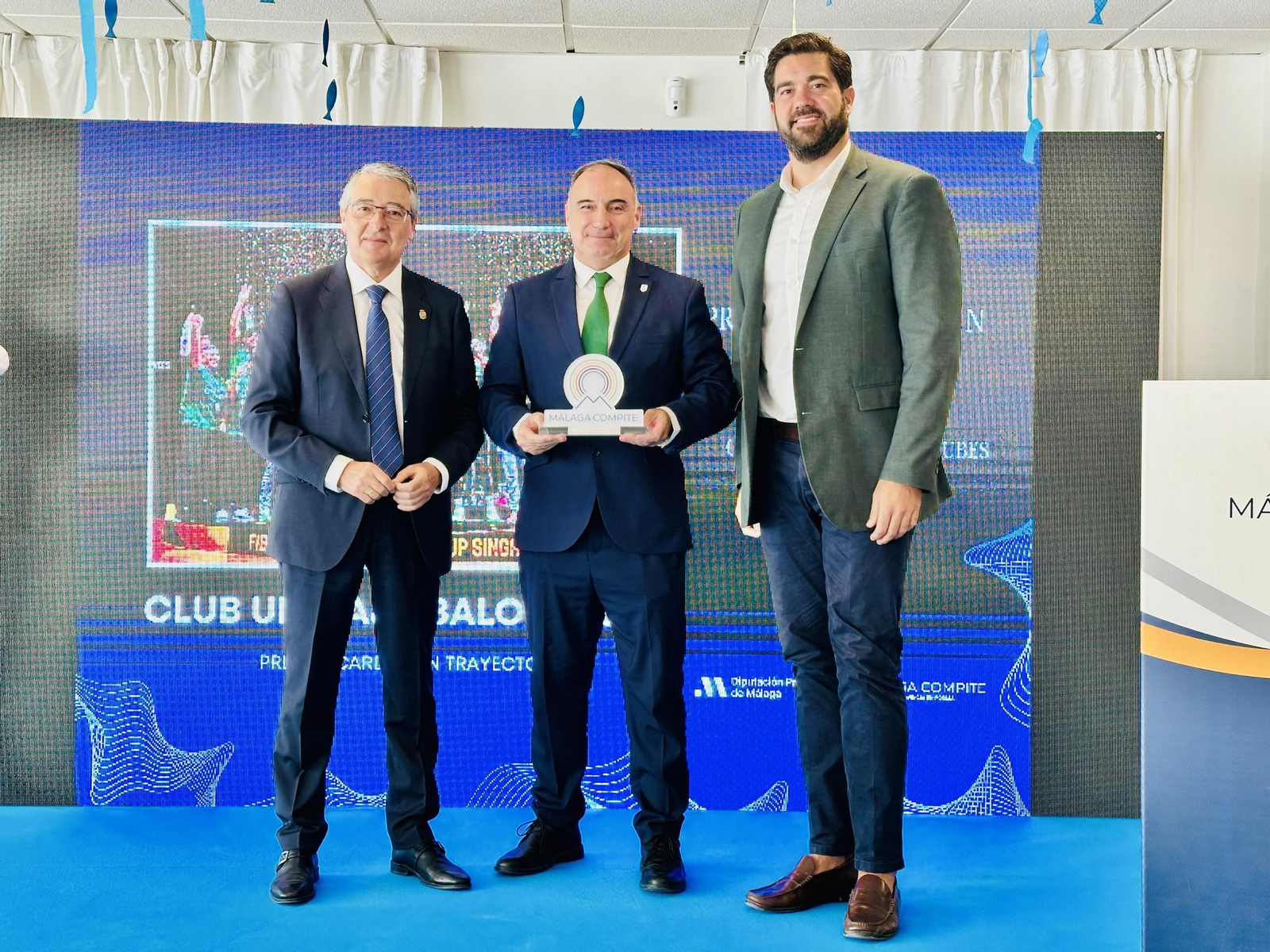 La Diputación reconoce a CAB Estepona, AMIVEL, Juventud Torremolinos CF, Ciclista Al-Ándalus y al Unicaja en la I edición de los Premios Cardumen Deportivo
