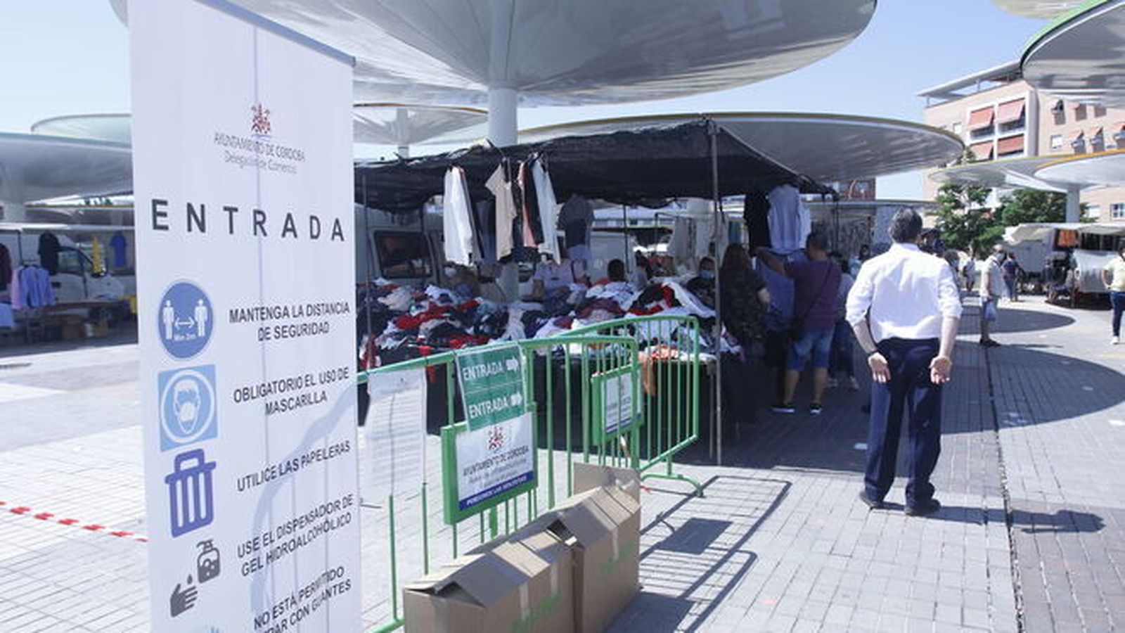 El mercadillo de Las Setas de Córdoba.