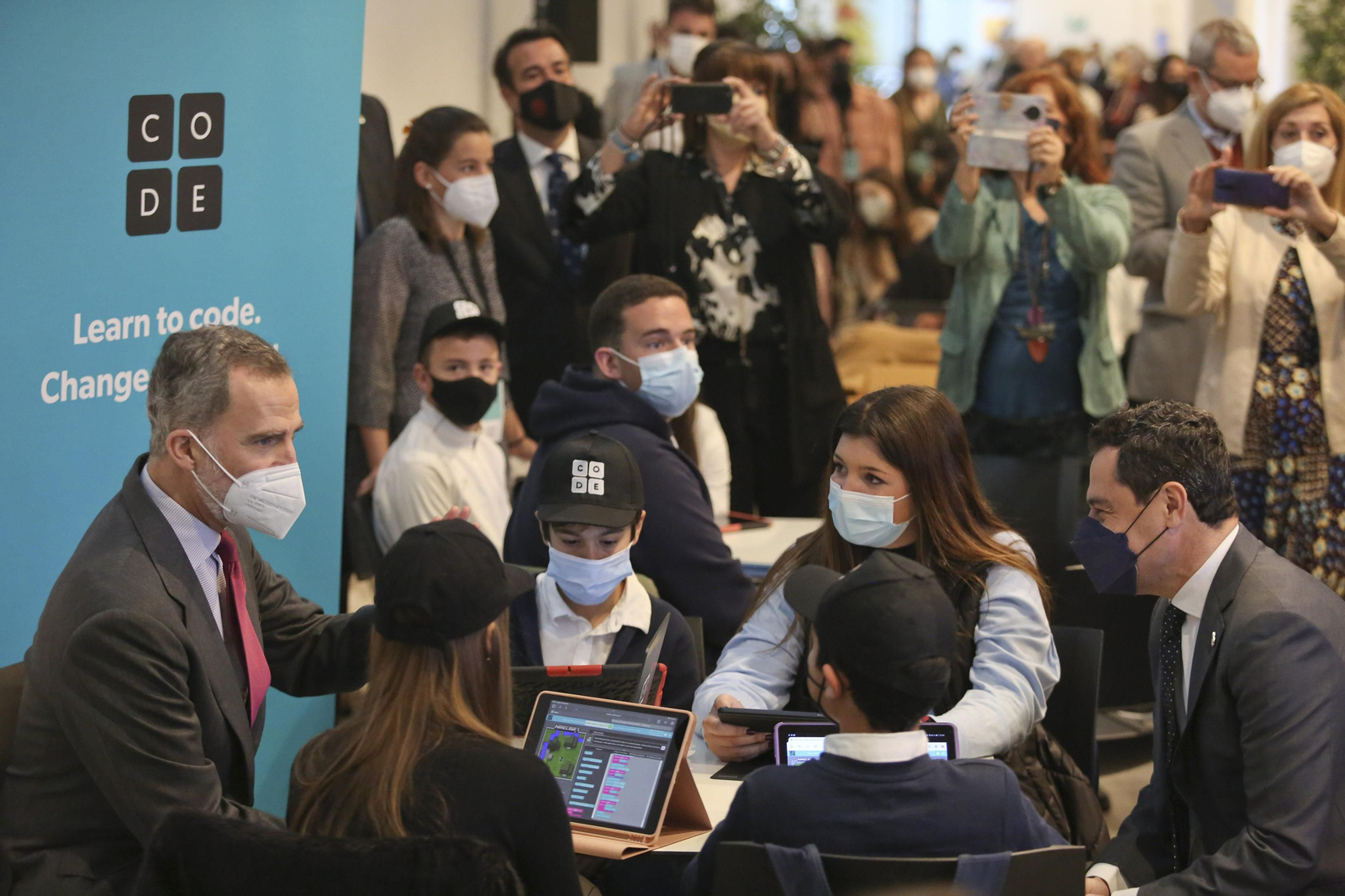 La visita de los Reyes a Málaga, en fotos