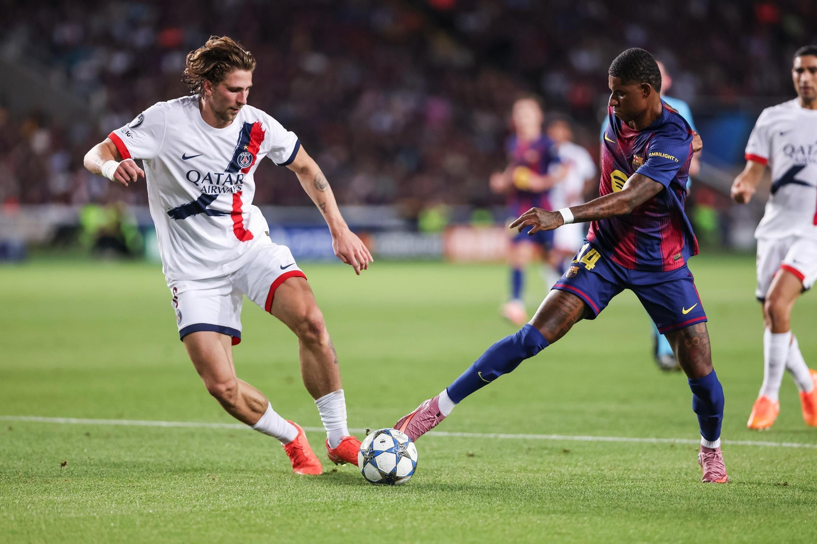 Las mejores fotos del Barcelona-PSG